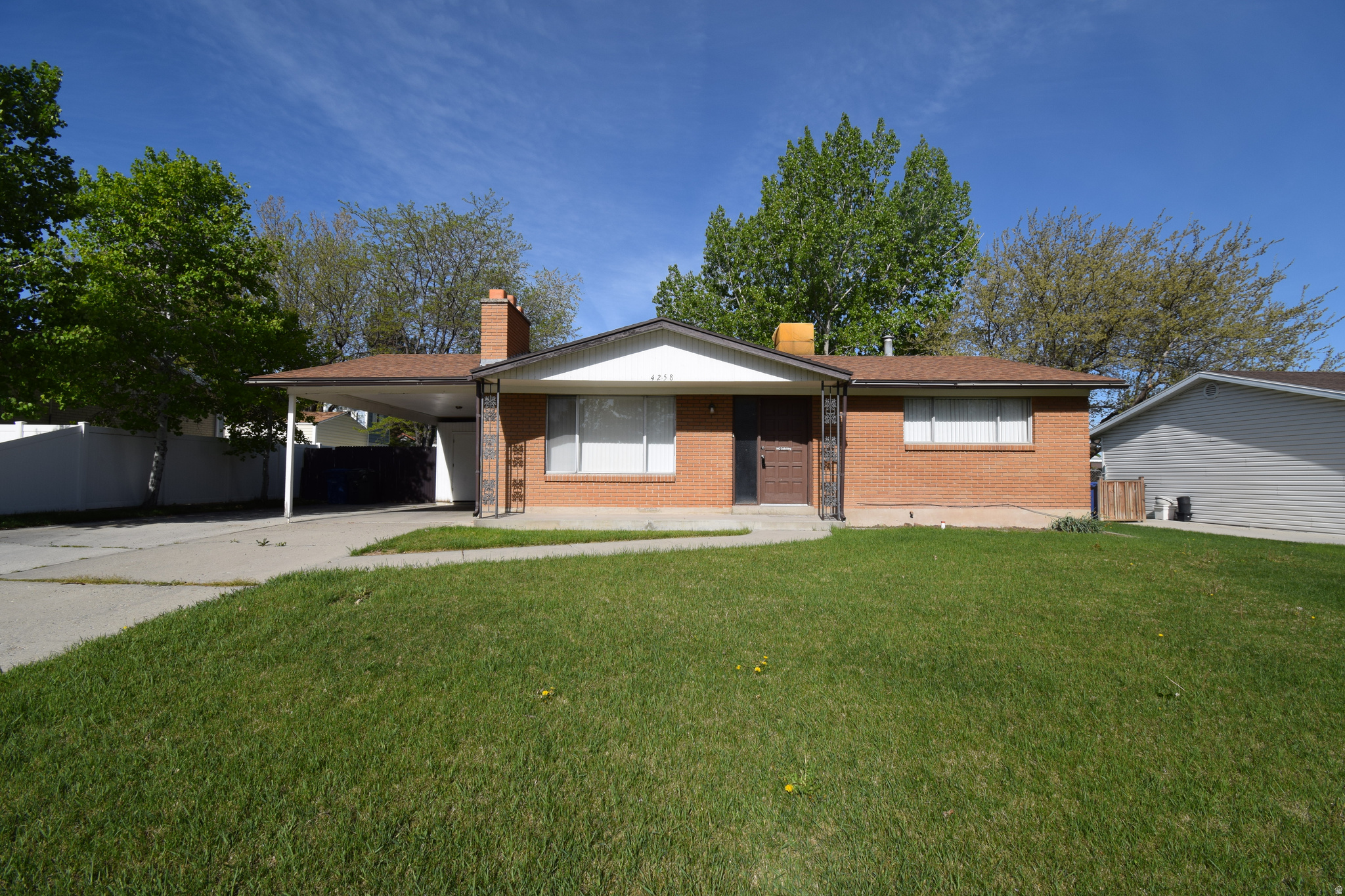Located in a quiet West Valley City neighborhood, this 2-bedroom, 1-bathroom home offers a great opportunity for first-time buyers, downsizers, or anyone looking for a home with room to grow. The main floor features a comfortable living area, a functional kitchen, and two bedrooms, creating an easy-to-live-in layout. The unfinished basement gives you the chance to add additional living space, storage, or customize it to fit your needs. Outside, you'll find a large backyard with plenty of room for entertaining, gardening, pets, or future projects. Conveniently located with quick access to Mountain View Corridor, Bangerter Highway, shopping, restaurants, and schools, this home offers both convenience and potential.