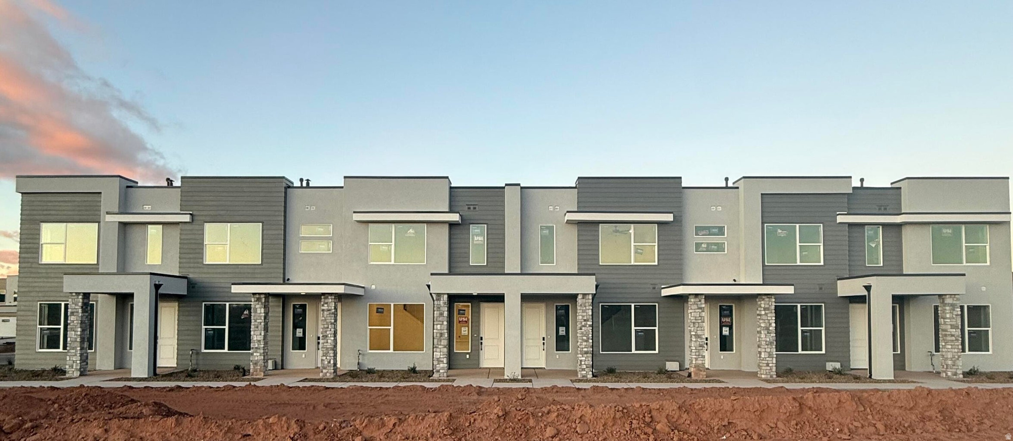 This inviting 3 bedroom, 2.5 bathroom townhome boasts a prime location just moments away from Zion Shores surf park, Warner Valley, and Sand Hollow making it perfect for outdoor enthusiasts and adventure seekers. The spacious living area flows seamlessly into a well-appointed kitchen complete with stainless steel appliances. The generous primary bedroom is complete with an en-suite and walk in closet. Two additional bedrooms provide plenty of space for guests, a home office, or hobbies and they share a stylishly designed full bathroom. A convenient half-bath is located on the main level. Step outside where you can enjoy views of Warner Valley and Pine Valley.