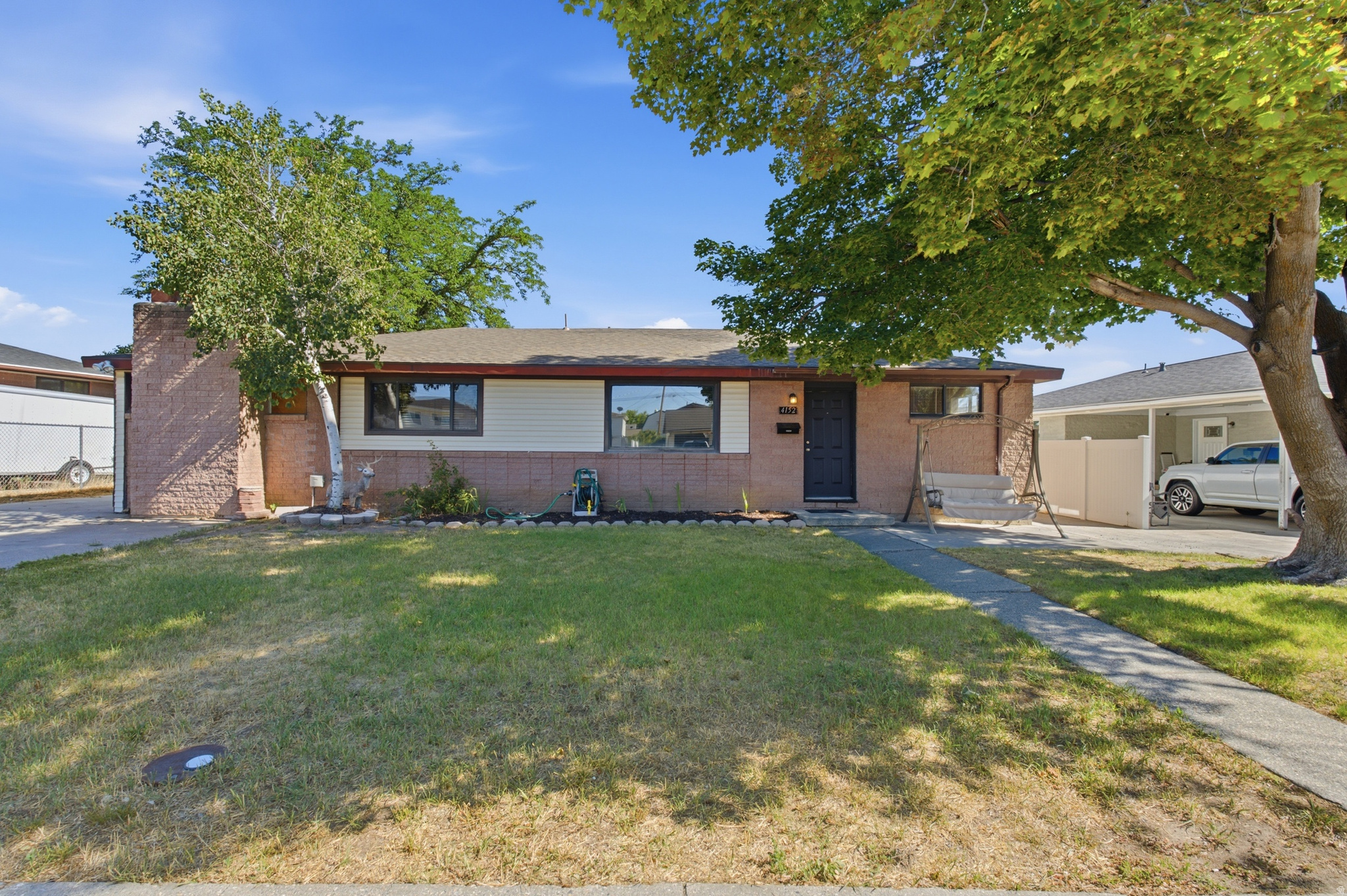 Perfect home for a family wanting single level living!  This home has beautiful wood floors and a good-sized kitchen to entertain.  Great starter home.  House being sold as is. No sellers disclosures provided as the home was inherited.  Come by, take a look. Great price point and good bones to make this home your own masterpiece.
