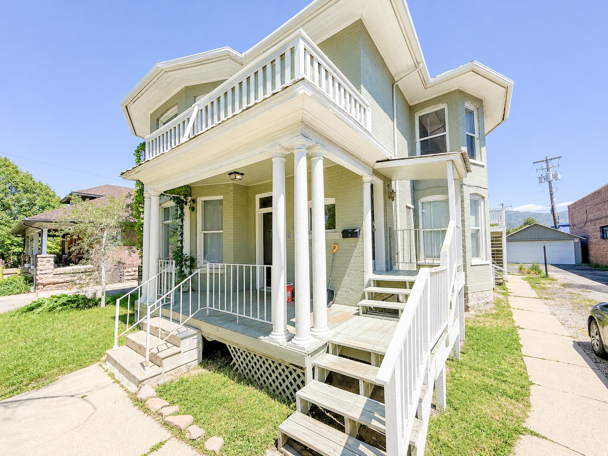 IMPROVED PRICE! AGENTS - SEE REMARKS & SHOWING INSTRUCTIONS! Step into the timeless character of this beautiful turn-of-the-century property, now featuring a brand-new roof just completed on Memorial Day weekend! This legal non-conforming fourplex is ideally situated just blocks from Liberty Park, offering exceptional access to downtown, freeway connections, dining, shopping, and everyday conveniences.  All four units boast an outstanding rental history, with virtually no vacancy over the past 10+ years - a rare investment opportunity in a highly desirable location. The property includes a large detached garage with additional storage space and added income potential, and there is a ton of parking both at the back of the home and also the area adjacent to the backyard.   Photos and video walk-throughs are available in the attached property measurement report, please submit offers subject to inspection and contact agent for current showing information. Three units are tenant occupied and may be shown upon receipt of an accepted offer. Contact agent for additional details.  Square footage figures are provided as a courtesy estimate only and were obtained from an appraiser measurement completed in May 2026. Buyer is advised to obtain an independent measurement.