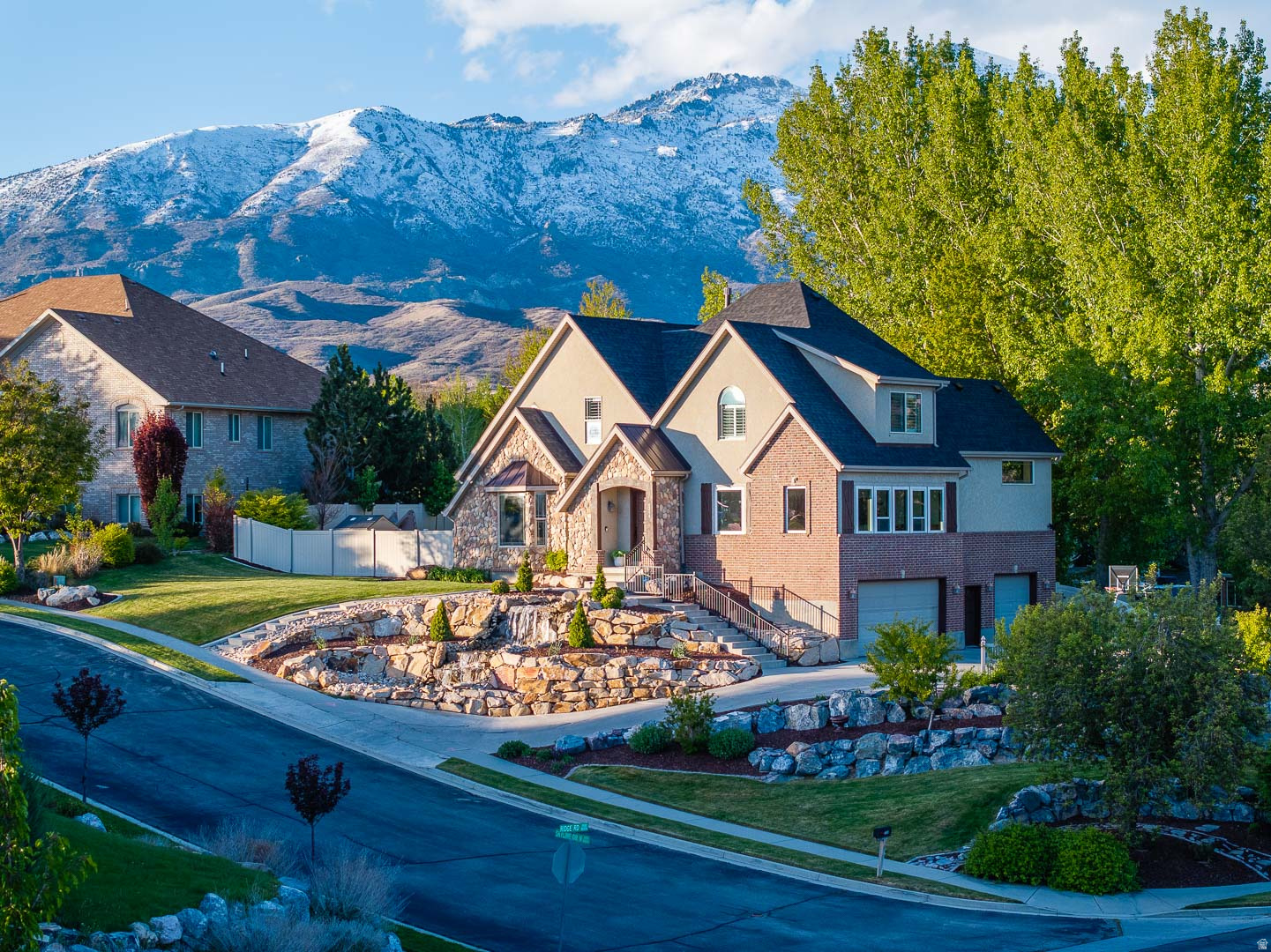 ***Seller willing to contribute towards Buyers closing costs! Welcome to this stunning two-story home in the heart of Highland, where comfort, space, and lifestyle come together beautifully. Situated on a .47 acre corner lot, this property offers exceptional curb appeal and an abundance of natural light throughout.  Located near many hiking and biking trails, quick access to canyons and has a gorgeous yard and pool! Step inside to discover a spacious, thoughtfully designed floor plan with plenty of room for both everyday living and entertaining. The home features generous living areas, large windows that capture breathtaking views, and a seamless flow between indoor and outdoor spaces.  Out back, you'll find a pristine yard that truly sets this property apart-meticulously maintained with lush landscaping, a sparkling pool, and expansive space to relax, play, or host gatherings. The  mountain and valley views are incredible, creating a peaceful backdrop you'll enjoy year-round.  Adding even more value, the property includes a separate, rentable ADU-perfect for generating income, hosting guests, or providing multi-generational living options. With its prime location, oversized lot, and unmatched amenities, this home offers a rare opportunity to own a slice of luxury in one of Utah County's most sought-after communities.  Square footage figures are provided as a courtesy estimate only and were obtained from Sellers appraisal .  Buyer is advised to obtain an independent measurement.