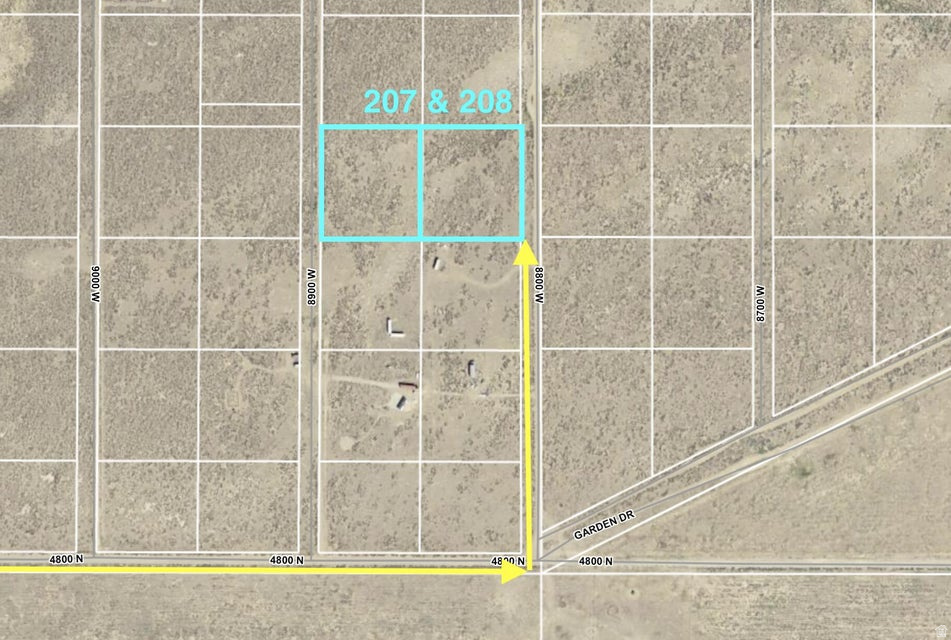 GARDEN VALLEY RANCHOS - Land