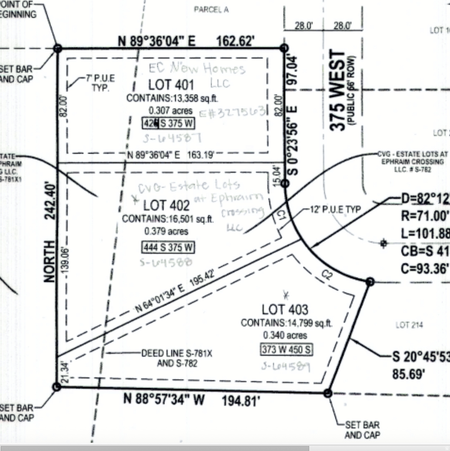 ESTATES AT EPHRAIM CROSSING 4 - Land