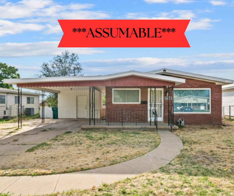Assumable loan 6.25%-Washer/Dryer & fridge recently relocated. First-time home buyers, ask me about the Down Payment Assistance program- don't pay rent!! Remodeled kitchen, fresh carpet and paint, and modern lighting -no projects needed. Major system upgrades including: PEX plumbing, a 2023 water heater, new electrical panel and outlets, and the fully fenced backyard is wired and ready for a hot tub! Lower energy costs with BRAND NEW HVAC system. This house is east-facing-morning sun melts snow, cooler afternoons, and a longer-lasting driveway. TWO storage sheds outside Conveniently located near Roy Junior High, Roy Aquatic Center, Hill Air Force Base, TRAX, shopping, and dining.