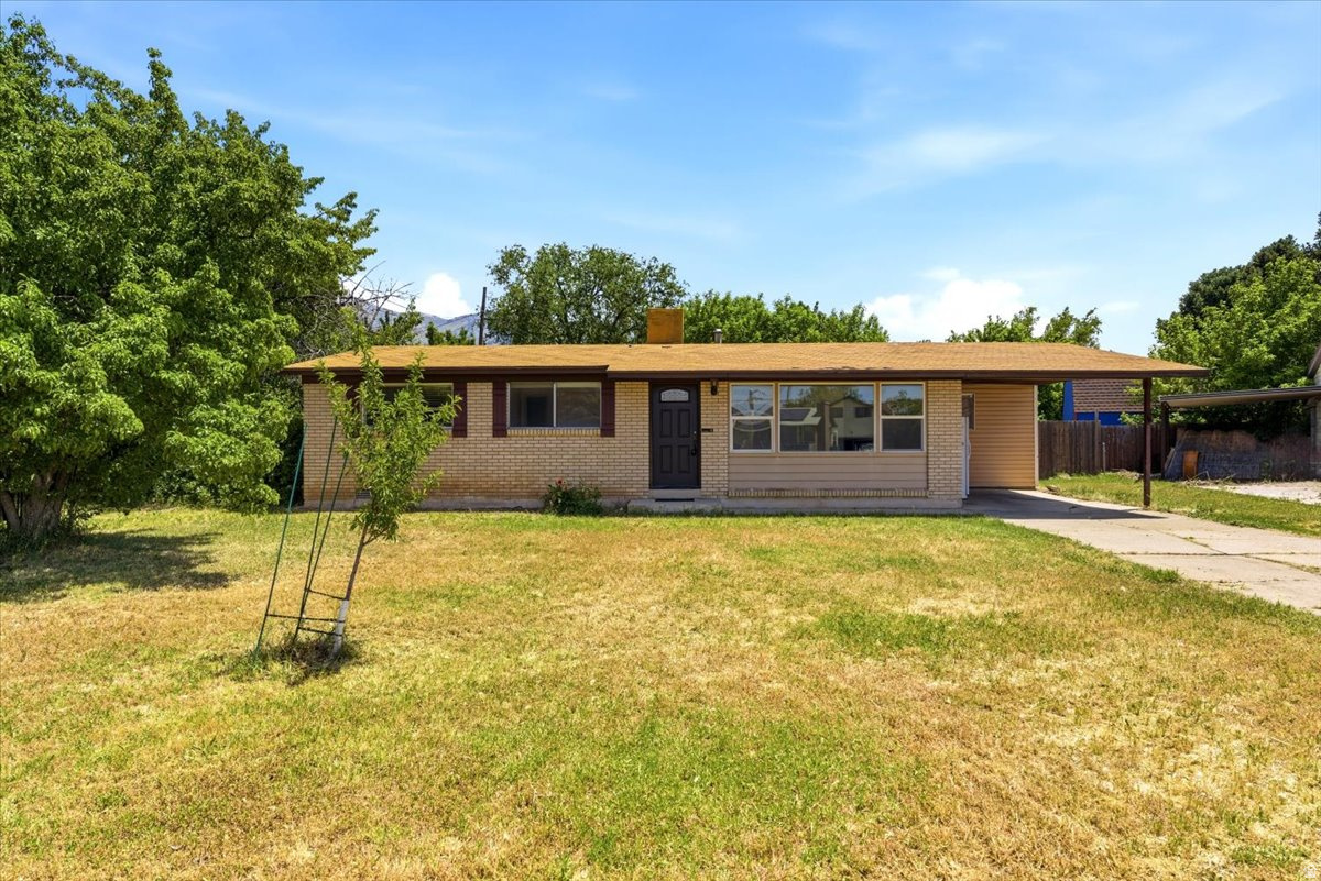 Beautiful single-level living in a convenient Layton location! This 3-bedroom, 1.5-bath home offers comfort, functionality, and several major updates already completed for peace of mind. The full bathroom was completely refreshed in 2026, while the furnace (2018), air conditioner (2019), and water heater (2023) have all been updated as well. Step outside to a spacious backyard featuring a dedicated dog run that could also be used for chickens - permitted in Layton with city approval. Existing chicken coops and chickens are excluded but negotiable. Perfectly situated just minutes from Layton Hills shopping, Layton High School, Central Davis Junior High, and quick access to the I-15 on-ramp, making commuting and daily errands incredibly convenient. This home combines practical living with an unbeatable location! Schedule your showing today!