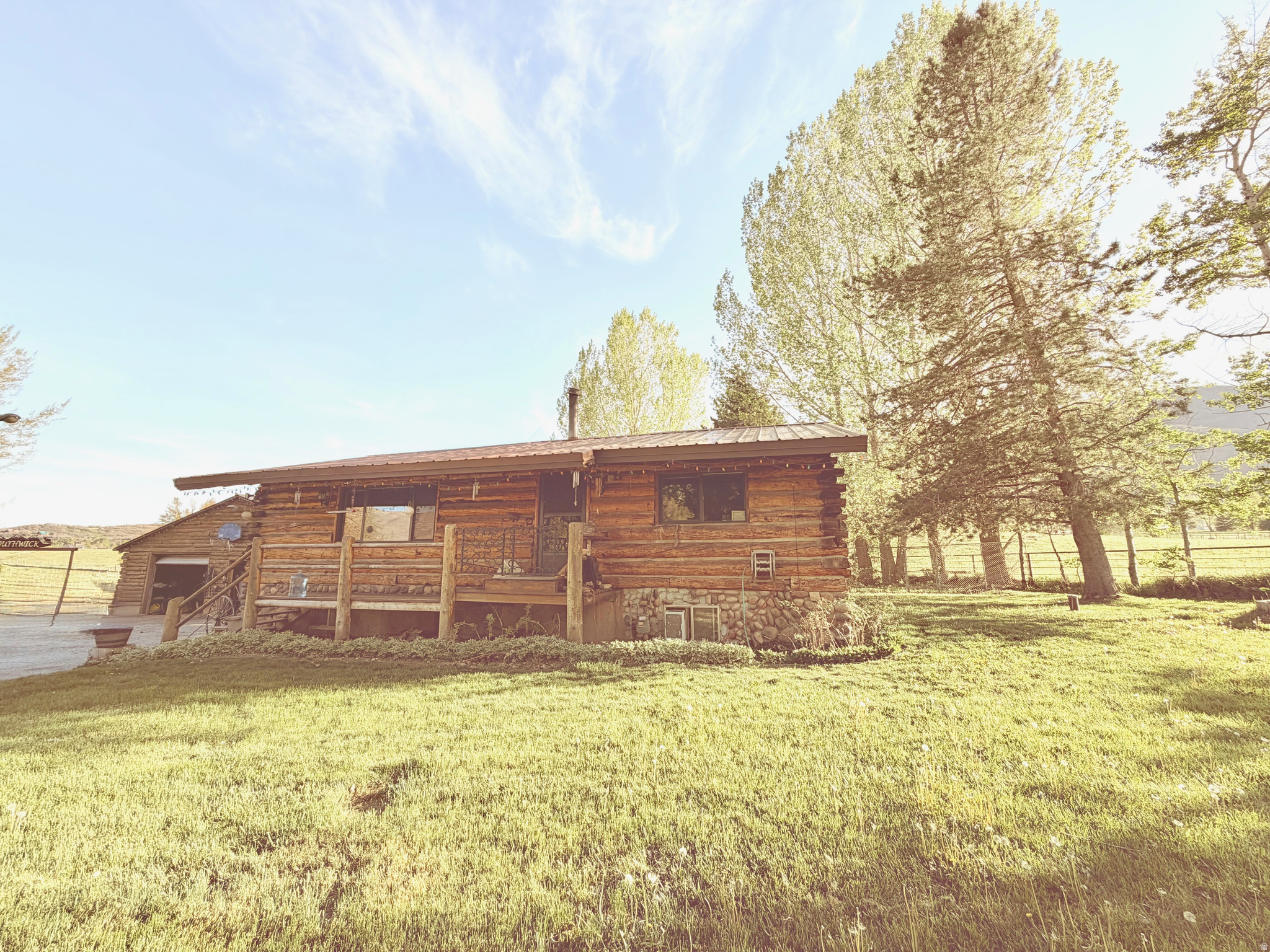 Amazing Opportunity in Liberty, UT on 7.41acres! 12 Water Shares AVAILABLE! Property is divided into 6 Separate Parcels! So many possibilities on this rare find Cabin Style home with land! There are several areas on the property that would allow unobstructed views in all directions! Nordic Valley ski resort along with Powder Mountain and Snowbasin are all easily accessed! Pineview Reservoir and North Fork Park are also minutes away! Vast amounts of National Forest and State Land surround the area for your outdoor UTV, Hiking, Horseback Riding, and Mountain Biking needs... There's also a public gun range nearby! The property is being Sold in its currant condition and has many opportunities for updates and improvements!  Trustee has not occupied the property in over 40yrs. Home has been occupied during that time! Your private retreat awaits! This area is truly a piece of Heaven!
