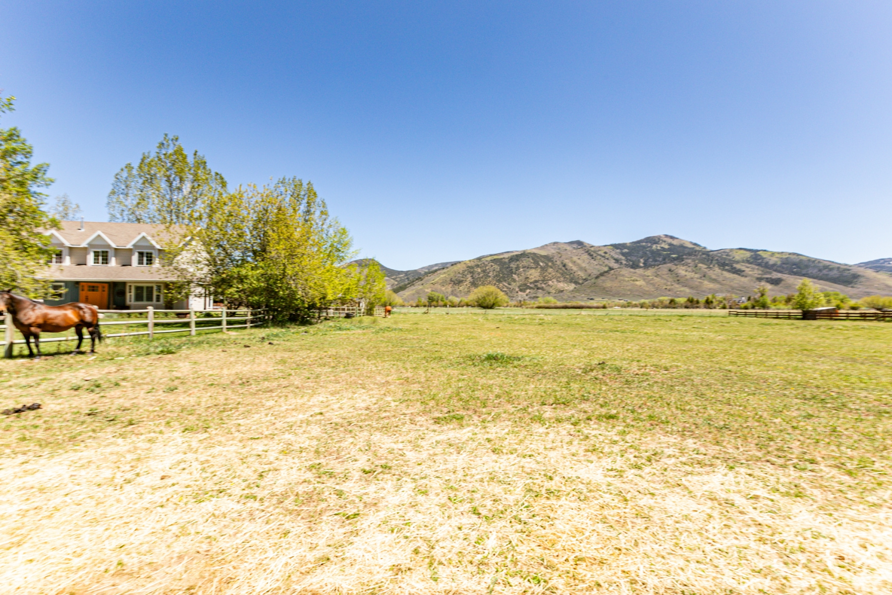 Beautiful, horse property with great views to the mountains both east and west. One acre flat lot, with room for a house and small barn and room to spare. Located on New Lane with great access up Weber Canyon and in the small, quaint town of Oakley.
