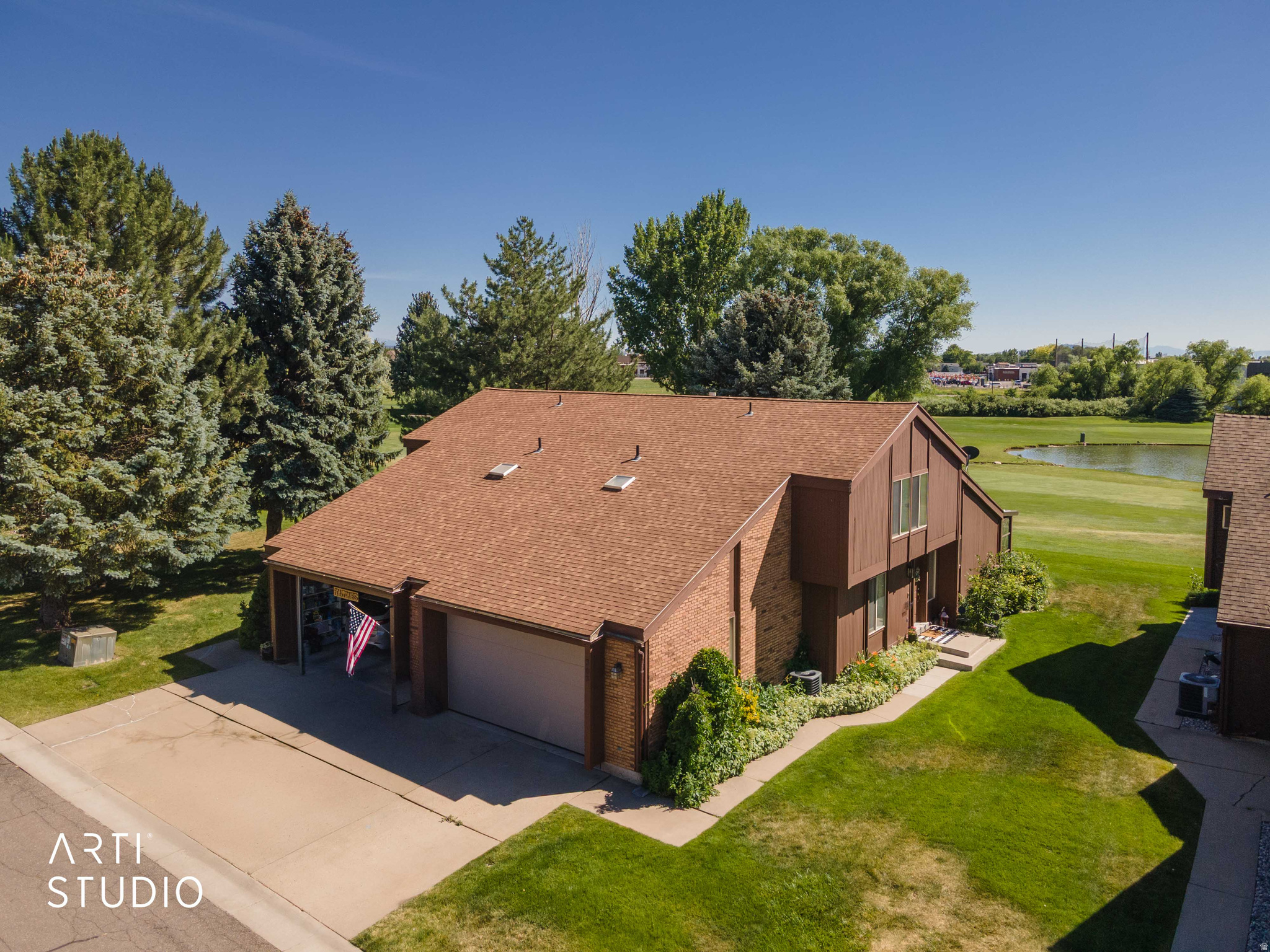 This beautiful spacious  turnkey three bedroom, three bathroom home in pleasant view perfectly balances serene, carefree convenient living with panoramic resort-style views. Featuring a main-level primary with ensuite, and laundry also on main floor.  Two upstairs bedrooms both with large walk in closets, two living rooms, and an office space. Modern updates throughout- including ( 1.5 year old ) new plush carpet with upgraded pad, tankless water heater, water softener and updated modern lighting inside and out. The spacious covered patio is the perfect  place to start and end your day with panoramic Mountain, water and sunset views . This home provides a peaceful lifestyle minutes from the city center and scenic walking trails. Welcome home to this private oasis with friendly neighbors and a real sense of community.