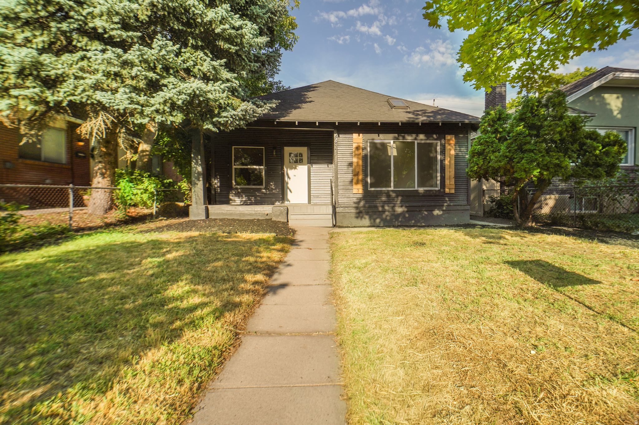 Welcome home to this beautifully renovated bungalow in the heart of Sugar House! This charming 3-bedroom, 2-bath home has been completely transformed from top to bottom, offering the perfect blend of classic character and modern finishes. Every square inch of this home has been thoughtfully updated, giving you the peace of mind that comes with essentially a brand-new home. The spacious primary suite features its own private ensuite bathroom, creating a comfortable retreat rarely found in homes of this style. The extensive renovation includes a brand-new roof, new furnace and central A/C, new water heater, all-new flooring throughout, completely remodeled bathrooms, and a stunning new kitchen with modern finishes. Simply move in and enjoy-there's nothing left to do. Situated on a quiet, tree-lined street in one of Salt Lake City's most desirable neighborhoods, you'll love being just minutes from Sugar House's incredible dining, shopping, parks, and entertainment. Outdoor enthusiasts will appreciate easy access to world-class skiing, hiking, mountain biking, and countless year-round recreational opportunities. This is a rare opportunity to own a fully renovated home in an unbeatable location.  Square footage figures are provided as a courtesy estimate only and were obtained from county records and/or other sources. Buyer is advised to obtain an independent measurement.