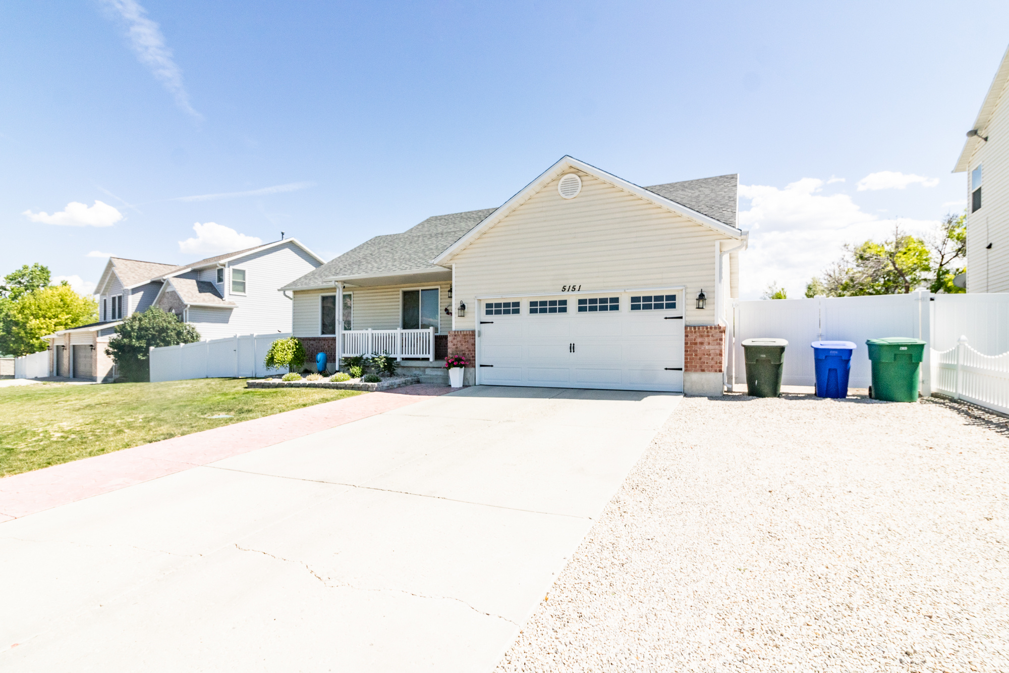 This single-family rambler/ranch-style home offers comfortable main-level living with plenty of space throughout. Featuring four bedrooms and three bathrooms, the home provides a functional layout for families, guests, or multi-generational living. A major bonus is the paid-off solar system, helping reduce monthly utility costs and adding long-term value. The basement includes a kitchenette, making it ideal for extended family, guests, entertaining, or a flexible separate living area. With its desirable rambler design, finished basement space, and fenced in spacious backyard with shed for storage and a full set of yard care equipment included, this home this is a great opportunity in West Jordan. Great location, just minutes from Jordan Landing.