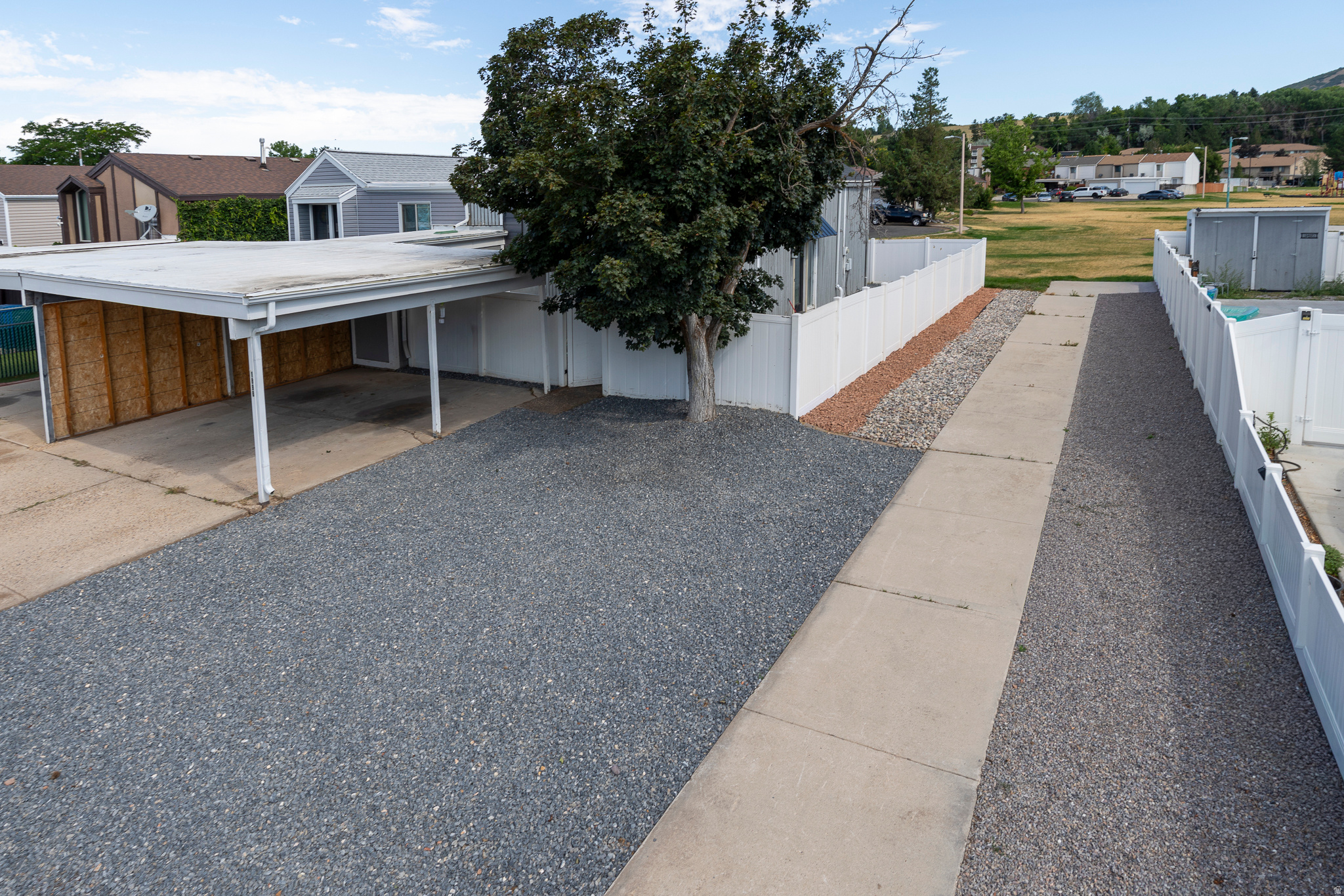 Welcome to this move-in-ready South Ogden home with no HOA! Featuring 4 bedrooms, 2 full bathrooms, a bright open layout, and vaulted ceilings, this home offers comfort, space, and easy living. Step outside to a private, fully fenced yard with low-maintenance xeriscape landscaping, giving you more time to relax on the patio, enjoy mountain views, host summer BBQs, and make the most of every season. The home features fresh paint, carpet, fixtures, and appliances. This is a home you truly need to see to appreciate. Schedule your private tour today-you'll be glad you did!