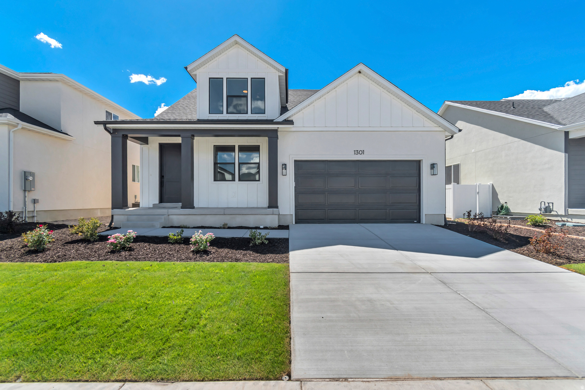 Move-in ready and designed for easy, modern living! This home features high-end finishes, a main-level primary bedroom, and an open-concept layout that's perfect for everyday living and entertaining. Located in scenic Payson, you'll enjoy beautiful views all around. The McCormack Plan includes a spacious kitchen with a large pantry, plus two upstairs bedrooms and a versatile catwalk overlooking the great room. There is also another bedroom/flex space on the main level. The unfinished basement provides room to grow or additional storage!