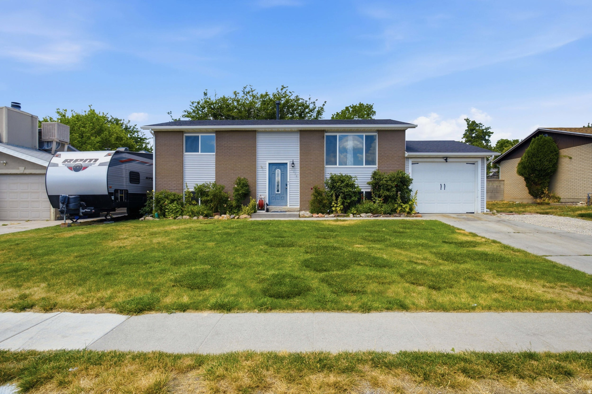 Come and see this home! Close to commuting and shopping. You'll love entertaining on your covered deck accessed through the French Doors from the kitchen to your fully fenced back yard. The roof was replaced in 2017, the furnace is 98% efficient and was replaced in 2015, the windows were replaced in 2021, the central air was installed in 2018. Buyer and Buyer's agent to verify any and all info.
