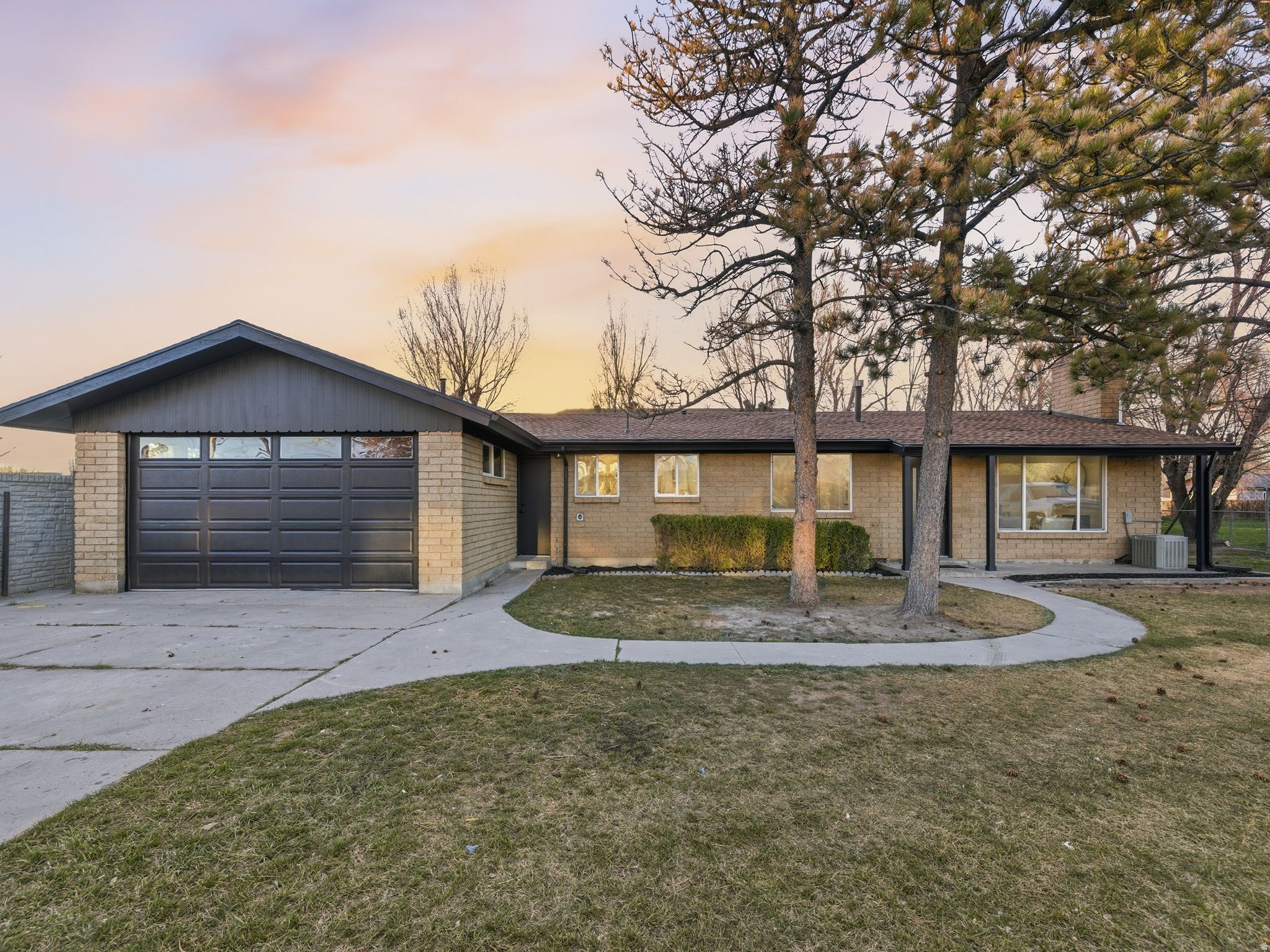Tucked away in a peaceful, tree-lined setting, this recently renovated South Jordan gem offers the perfect blend of privacy and convenience. With new plumbing, electrical, roof, flooring, and stylish updates throughout, the home feels fresh and move-in ready. Surrounded by mature trees and set on a large, usable yard, you'll love the secluded feel-just minutes from I-15, Redwood Rd., and everything South Jordan & Sandy have to offer.  Square footage figures are provided as a courtesy estimate only and were obtained from County Records.  Buyer is advised to obtain an independent measurement. Agent to verify all.