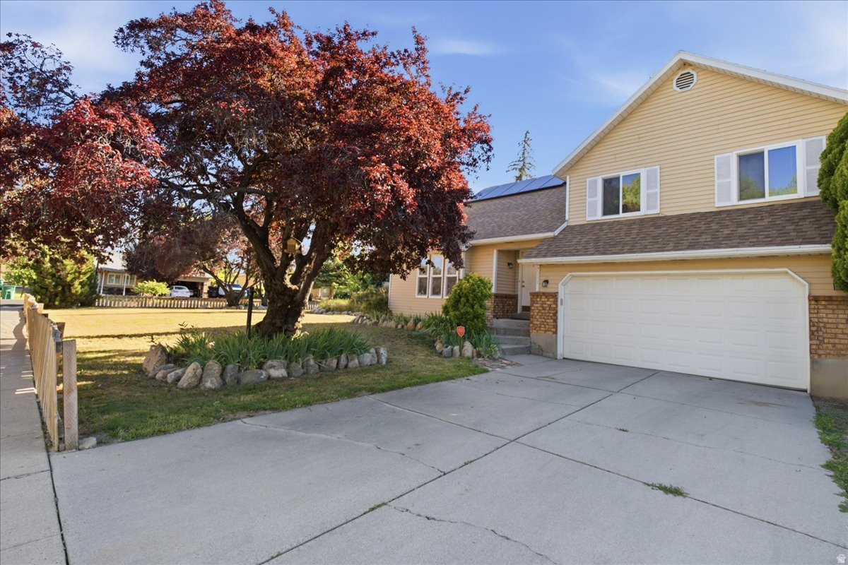 Massive Corner Lot Footprint with Incredible Potential!This 4 bed, 2-bath West Jordan home sits on a rare, oversized corner lot spanning over 10,000 square feet-offering the perfect opportunity to customize your dream home inside and out.Property Highlights:The Interior: 2,161 sq. ft. of living space featuring a 3-bedroom layout, a central fireplace, and a partially finished basement ready for your finishing touches.The Lot: Huge, highly desirable corner lot position providing excellent privacy, extra street frontage, and space for future additions or vehicle parking.The Yard Project: The outdoor space is a blank canvas requiring a junk clean-out and landscape overhaul, perfectly priced to reflect the opportunity for immediate sweat equity!The Location: Quiet, established neighborhood in West Jordan close to schools, retail, and major transport routes for a smooth commute.Perfect for investors or buyers ready to roll up their sleeves and build massive equity. Property sold as-is.