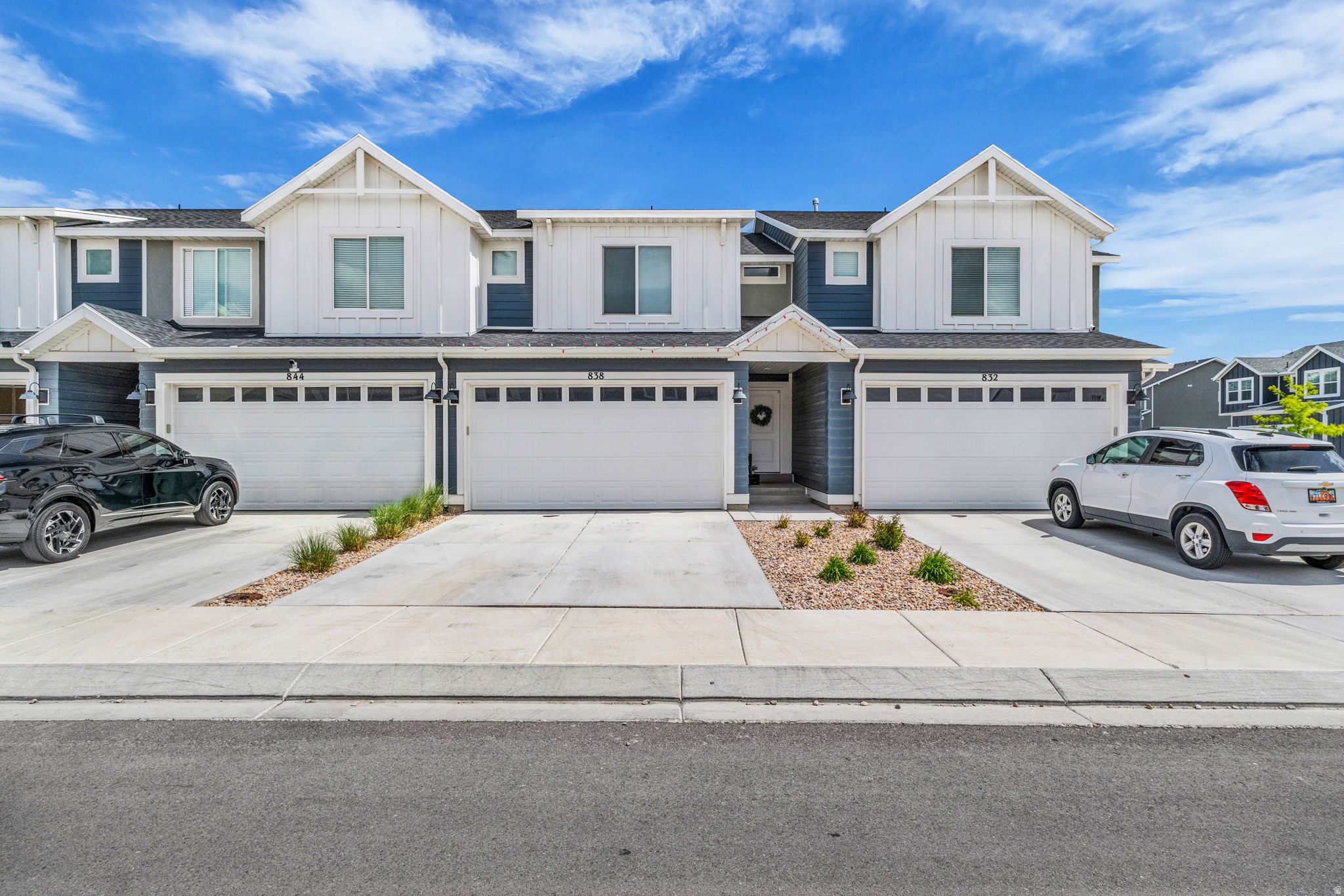 Spacious 3 Bed 2.5 Bathroom Townhome. **Instant Equity Opportunity with Current Tenants being willing to enter a new lease with new Owners**Main Level has Open Concept Family Room, Kitchen & Dining.  Bright & Open.  Large Central Island, Stainless Steel Appliances. Dining Area has Sliding Glass Door to the Fully Fenced Back Patio. 2nd Level has Primary Bedroom with Attached Ensuite Bathroom, 2 Additional Bedroom, Full Bathroom and 2nd Level Laundry.  Room to Grow in the Unfinished Basement.   Enjoy the HOA Amenities including a Pool, Clubhouse, Walking & Biking Trails,  Playground, Pickleball Courts and Picnic area.     Square footage figures are provided as a courtesy estimate only.  Buyer is advised to obtain an independent measurement.