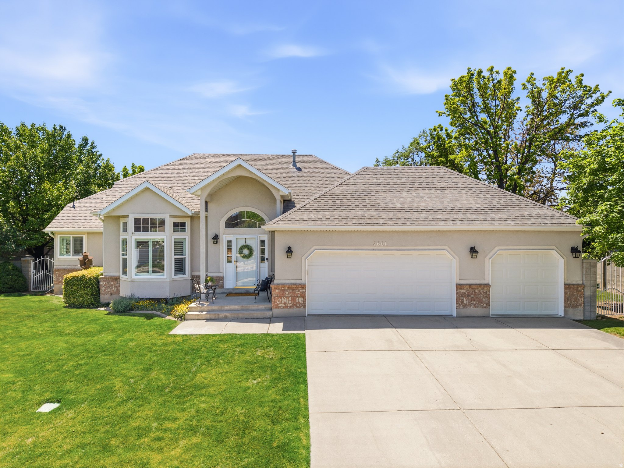 After being loved by a single owner for 32 years, this meticulously cared-for home is ready for its next chapter. Situated in one of the most established and sought-after pockets of South Jordan, you'll enjoy this quiet, suburban sanctuary - without an HOA.  Conveniently located within walking distance to all 3 highly-rated schools (K-12), this home offers a newly remodeled master bath, fresh paint, new carpet, newer furnace (2 years), and 3 storage spaces with shelving. The 3 car garage holds additional storage space with built in shelving and a workbench.  The generous-sized and fully landscaped yard is affordably watered by irrigation water, includes a fenced garden, large shed, and serves a canvas for whatever you want to design your yard to be. Square footage figures are provided as a courtesy estimate only. Buyer is advised to obtain an independent measurement.