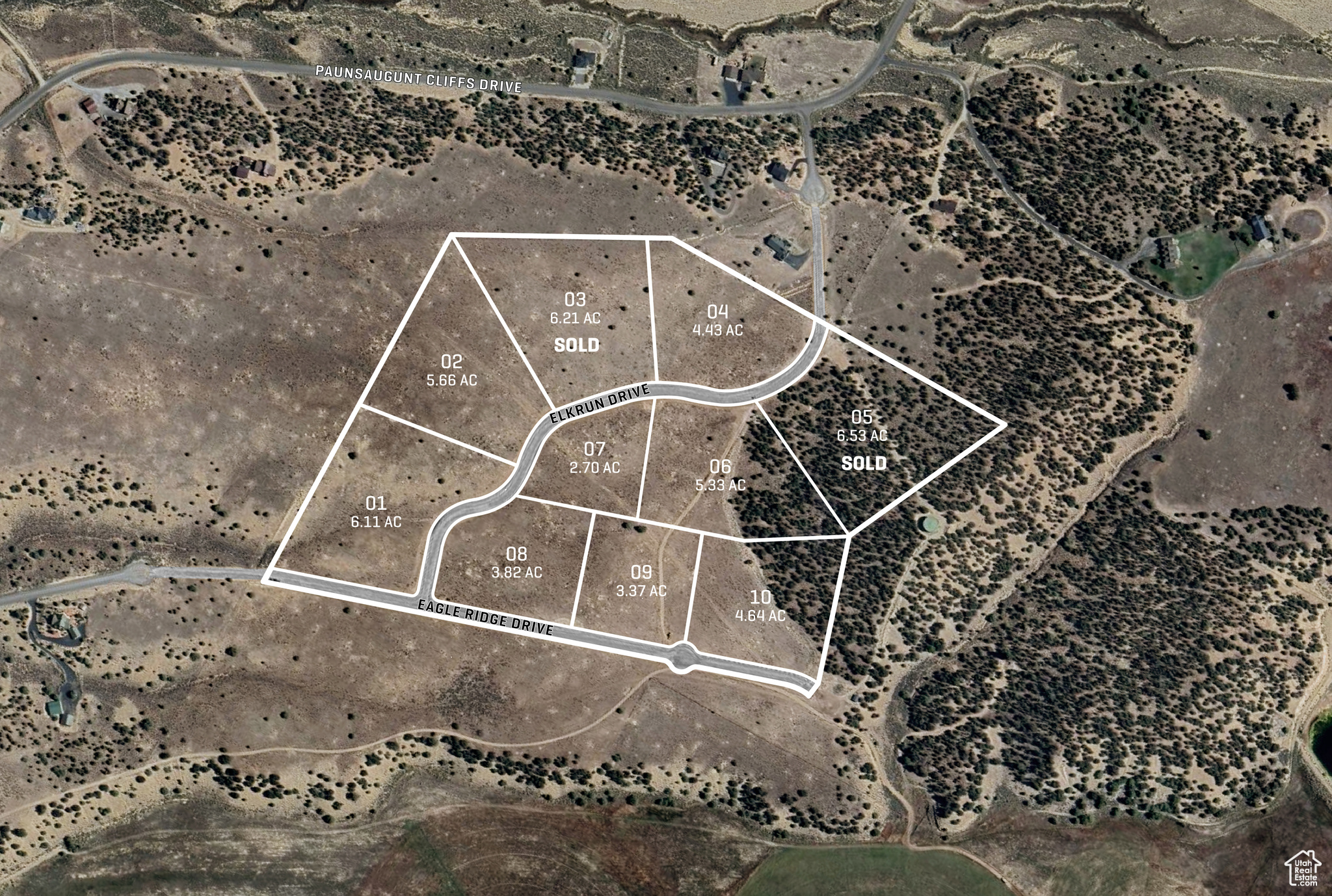 Ranch Estate 1 - Seller Financing Available - Roads, Power, and Water will be complete Spring 2025 - Garfield County's only gated community. Nestled on the majestic Paunsaugunt Plateau, The Reserve at Paunsaugunt Cliffs offers elite ranch estates that will truly take your breath away. As Garfield County's only gated community, this has been set aside as a pristine wildlife haven and a remarkable enclave boasting elevations of from 7,000 feet. What sets it apart? We've meticulously preserved the finest property in the region for these estates. Imagine waking up to 360-degree views that stretch across the horizon. To the east, the dramatic Sunset Cliffs evoke the same awe-inspiring beauty as Bryce Canyon National Park. Meanwhile, to the west, Cedar Mountain graces the landscape, creating an enchanting backdrop.