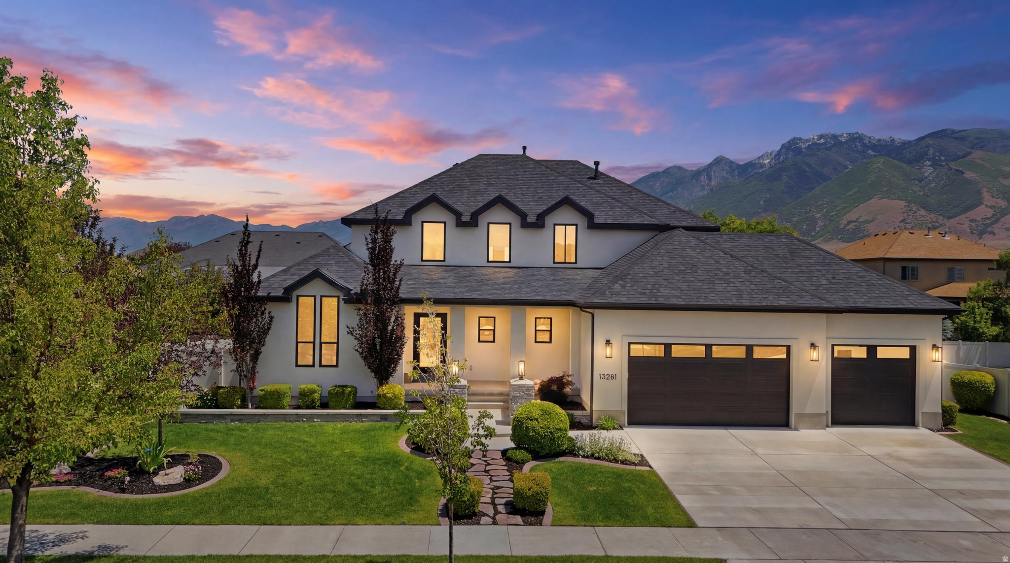 This beautifully remodeled home in the highly sought-after Bellevue subdivision features a full mother-in-law apartment with its own private entrance. Unlike typical investor flips, this residence has undergone a comprehensive, owner-driven renovation, showcasing high-end finishes, premium appliances, and meticulous attention to detail. From fresh stucco, soffit, facia, new driveway, and professional landscaping to custom cabinets, elegant railings, and precision finish work throughout. The home boasts new windows new HVAC system, except for one furnace that is only three years old. With its finished basement-including a theater room and separate laundry-coupled with well-maintained landscaping, fencing, and the benefits of an established neighborhood, this property feels like a custom-built new home and offers advantages that surpass new construction. There are many more features to discover, so you'll need to visit and experience them firsthand.  Square footage figures are provided as a courtesy estimate only and were obtained from Original MLS Listing.  Buyer is advised to obtain an independent measurement.