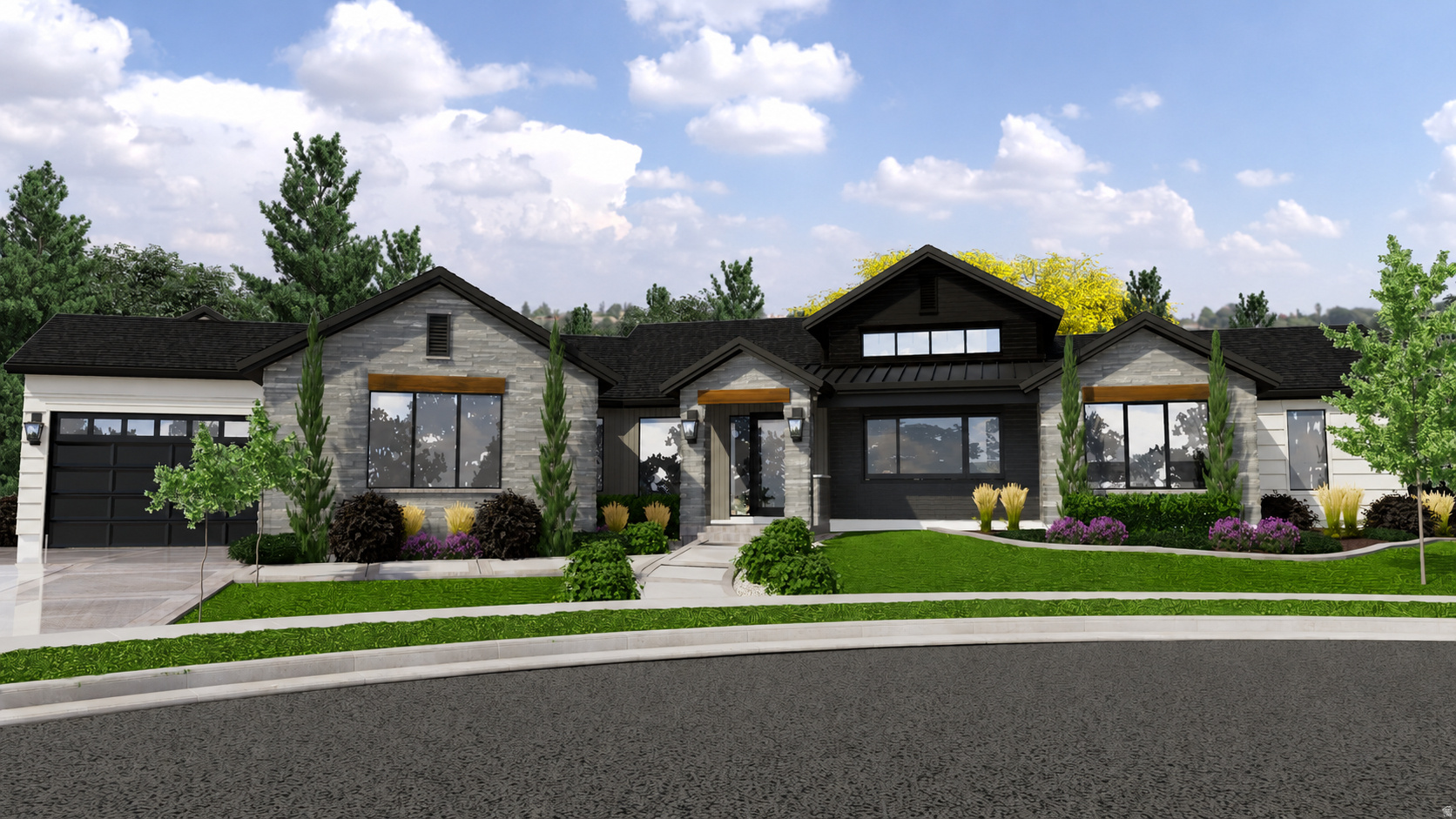 Stunning new construction in Whisper Hollow Estates offering 5,164 total sq ft, including 2,900 sq ft on the main level and a 2,264 sq ft unfinished walk-out basement-providing incredible potential for future expansion and customization. This custom TriCo Construction home features a thoughtfully designed open-concept layout with a spacious great room and soaring vaulted ceilings, creating a bright and inviting atmosphere. The kitchen is designed for both functionality and entertaining, with ample workspace, pantry storage, and seamless flow into the dining and living areas. Large windows and sliding doors connect indoor living to the covered deck, perfect for enjoying Utah's seasons. The main level includes a private primary suite with a well-appointed bathroom and walk-in closet, along with a dedicated office/den, additional bedroom, mudroom with built-ins, and convenient main-level laundry. The walk-out basement offers a rare opportunity to finish to your liking-ideal for adding additional bedrooms, a family room, theater, gym, or multi-generational living space, all with direct access to a covered patio. Additional features include covered and uncovered outdoor living areas, abundant natural light, and a highly functional layout designed for both everyday living and entertaining. Located in the desirable Whisper Hollow Estates community in Lehi. Buyer to verify all.