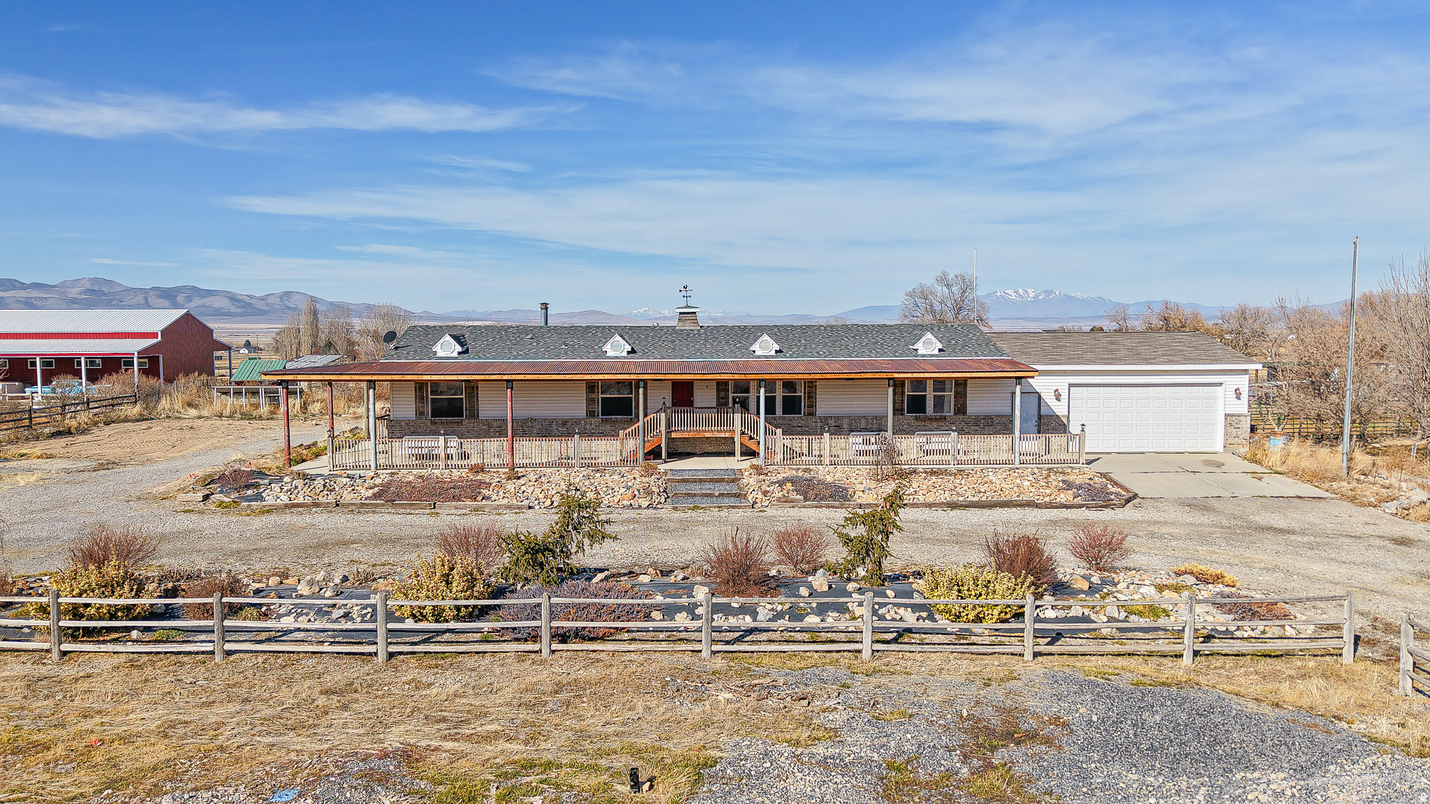 Bck on Market- Sellers are highly motivated! its a great time of year to get a DEAL don't forget to check the tours Rare 2.5-Acre Horse Property in Genola - Bring Your Animals, Build Your Dreams! If you're hunting for real country living with actual horse/animal rights, easy access, and a ton of upside on a budget-this is one of those listings that doesn't come around often in Genola or southern Utah County. We're talking full animal rights (horses, livestock, whatever your heart desires-no picky HOA breathing down your neck), 2.5 usable acres of level, open land, and a solid modular home that's been thoughtfully added onto over the years. Location? Killer access. You're out far enough for true peace and quiet (no neighbors staring over fences), but State Road puts you minutes from Payson/Spanish Fork, 25-30 min to Provo/Orem, and about an hour to Salt Lake City. Click the Tours at the top for a 3d tour and floor plan. Also has Canning Kitchen, Covered porch around, pavilion, fire pit, Fruit Trees and a Berry Patch. Square footage figures are provided as a courtesy estimate only and were obtained from county records. Buyer is advised to obtain an independent measurement.