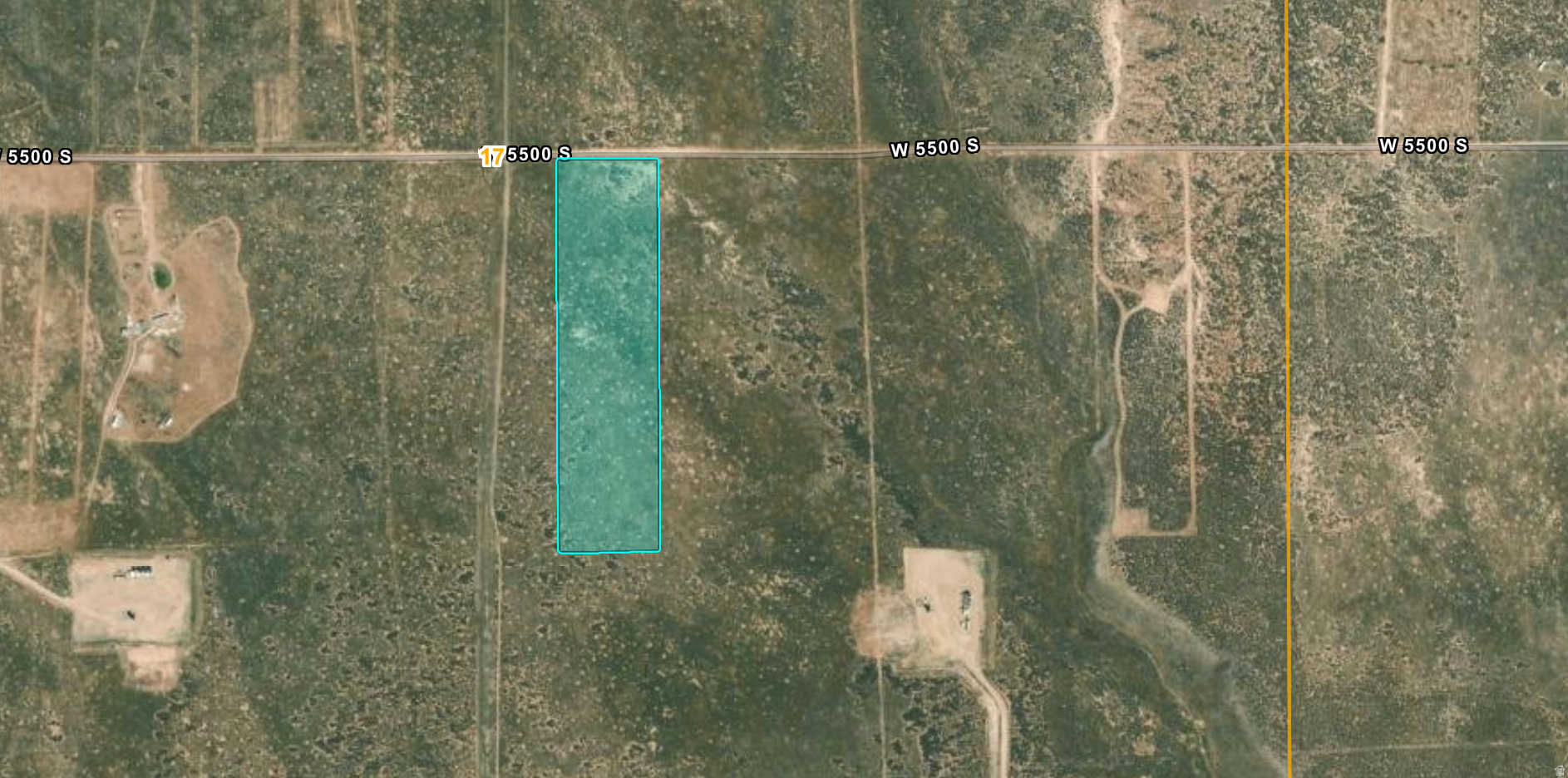 Flat, buildable land ready for your vision. Located just off W 5500 S with utilities within a mile, this 10-acre A5-zoned parcel offers the perfect balance of residential comfort and agricultural flexibility -- no HOA, no restrictions slowing you down. Available individually or paired with the adjoining 10-acre lot to the east, giving you the option to expand your footprint and make it something truly your own.