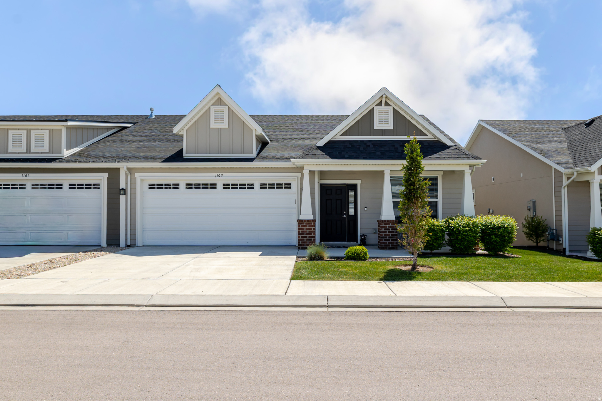Enjoy easy, single-level living in the highly desirable Lakeview 55+ community in Orem! This beautifully maintained rambler features 2 bedrooms, 2 bathrooms, and a 2-car garage. The floor plan includes a spacious pantry, plenty of storage, walk-in shower in the primary bathroom, and an enclosed private patio. Washer, dryer, and refrigerator are included. Enjoy a quiet neighborhood and an impressive list of HOA amenities. Conveniently located near I-15, UVU, shopping, dining, and other everyday amenities.