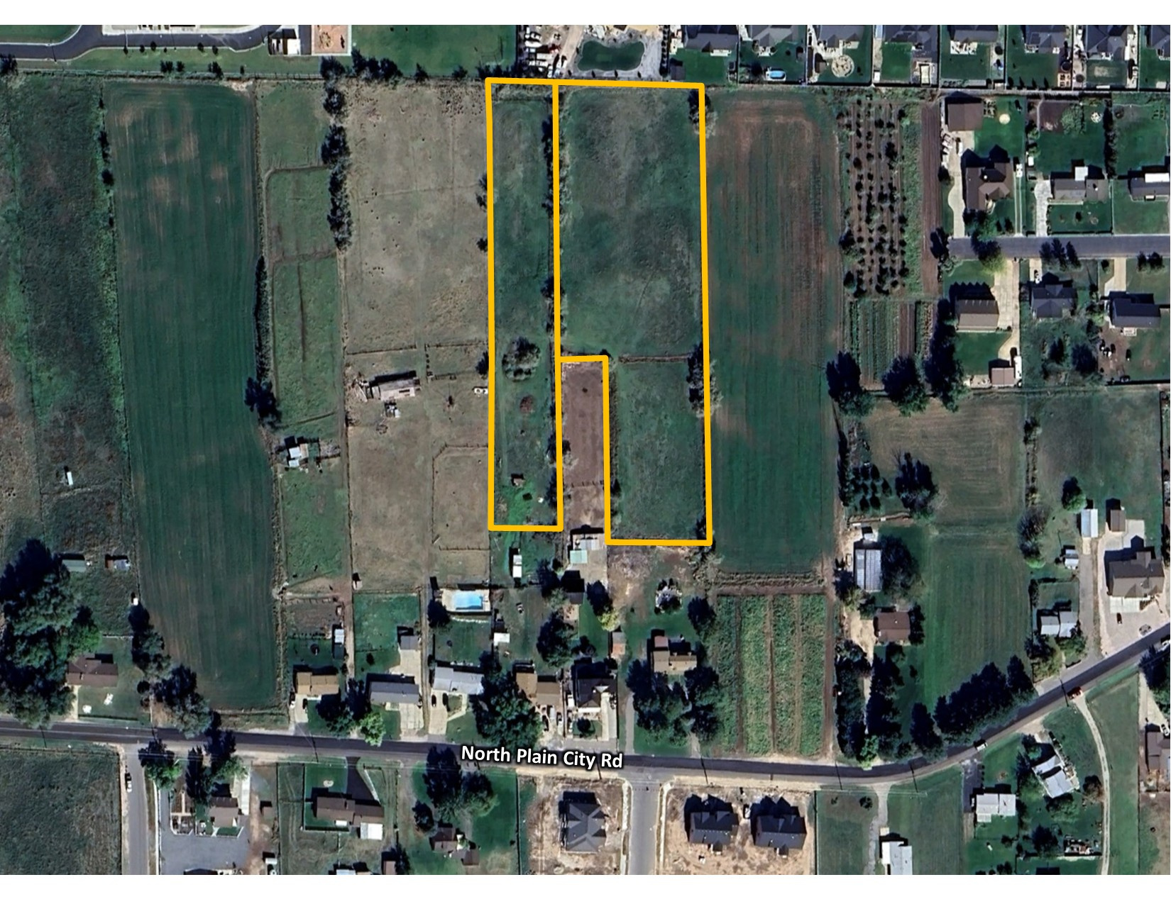 Development opportunity. 4.68 acres located near growing area. Tax ID numbers 19-020-0057 and 19-020-0003 included in this offer.