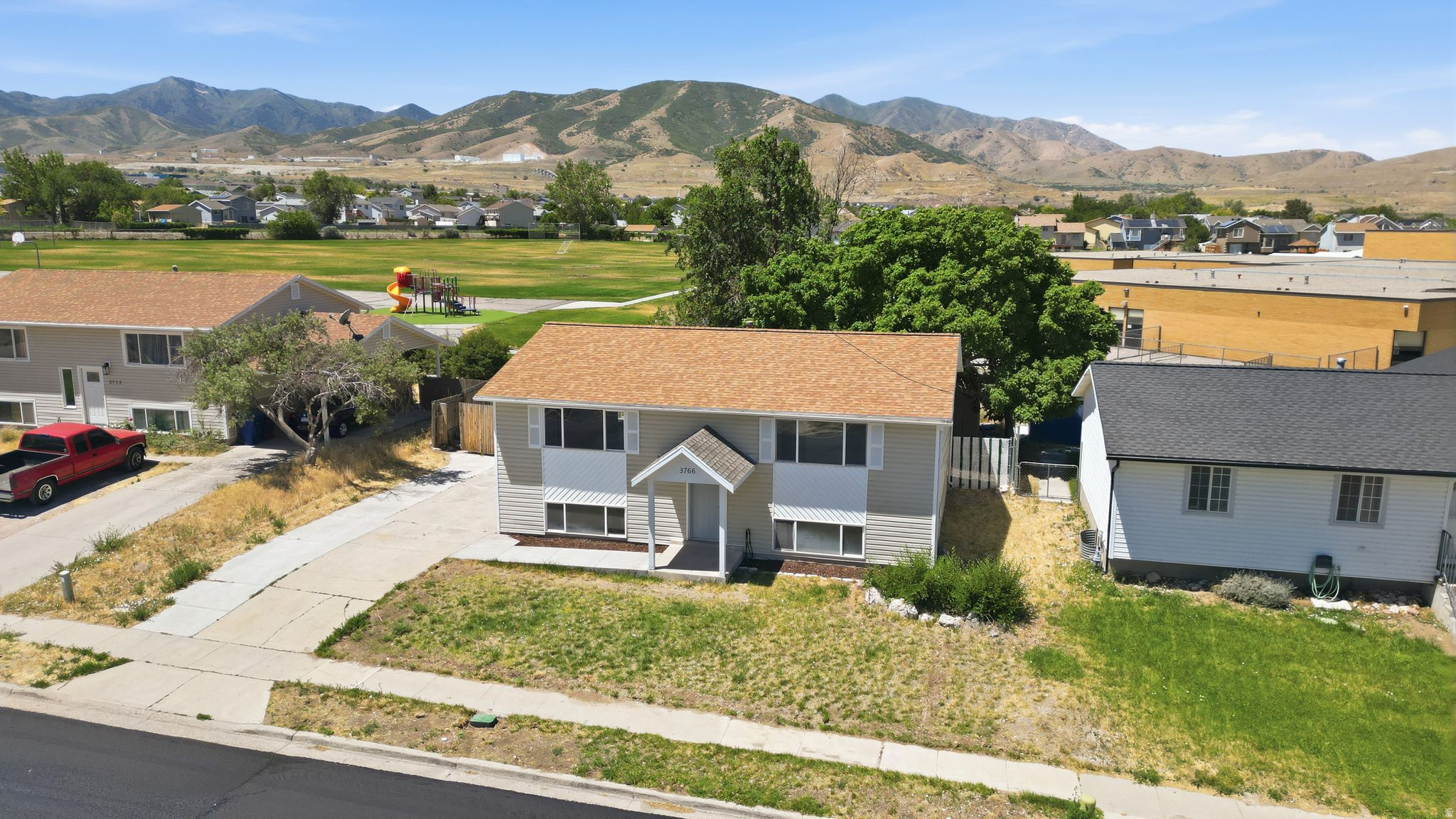 Come check out this Beautifully Remodeled Magna Home. This Spacious home includes an Open floor plan with large bedrooms upstairs and down and spacious living throughout. Finishes include new flooring, kitchen and bath updates with new stainless appliances. Located in the Heart of Magna and close to all needed amenities including schools, shopping, parks and not far from the Corridor Highway. Home also includes a second kitchen with second laundry and walkout great for a mother-in-law or rental in the basement. The Two Basement Windows that are east facing have been ordered and will replaced prior to closing. See Agent Remarks for Showing and Offer Instructions. Square footage figures are provided as a courtesy estimate only and were obtained from County Records. Buyers are advised to obtain an independent measurement.