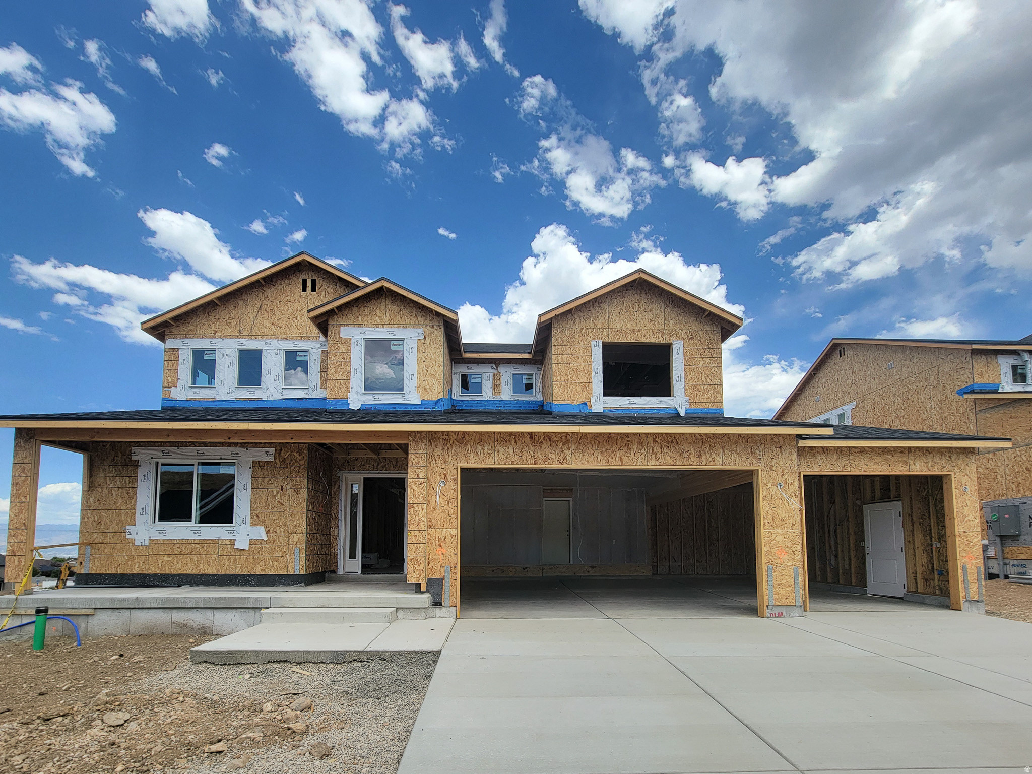 MULTI GENERATIONAL LIVING!! Our unique Home Plus option on our Alta home plan will allow a separate space on the main floor of your home for guests, or additional family members, but they'll still be connected to your main home. This large floorplan has amazing vaulted ceilings in your great room that flow over the entryway to an upstairs hall and loft area. The "open concept" feeling everyone is looking for is in abundance here! Your kitchen has a nice island with beautiful granite countertops that match throughout the home complementing the white cabinets. Your dining nook is the perfect size for the table of your dreams, and you'll have plenty of windows to check out your new views from each side as you enjoy your morning coffee. As if that wasn't enough, you'll have a full unfinished basement for room to grow, and this also will have it's own separate entrance to walk straight out to your yard and your new domain. This home is under construction, so there is nothing we can walk through at the moment; but check out the pics, they are artistic renderings of the Alta plan for this homesite. Actual colors and options may differ, so if you have further interest, be sure to ask for details from our Sales Consultant! On our Quick Move In homes, we also have special rate incentives when you use the builder's affiliated lender. They do change from time to time, so for the most up to date info-you got it-check with our Sales Consultant. If all goes according to plan, you can move into this new dream home Sept/Oct!