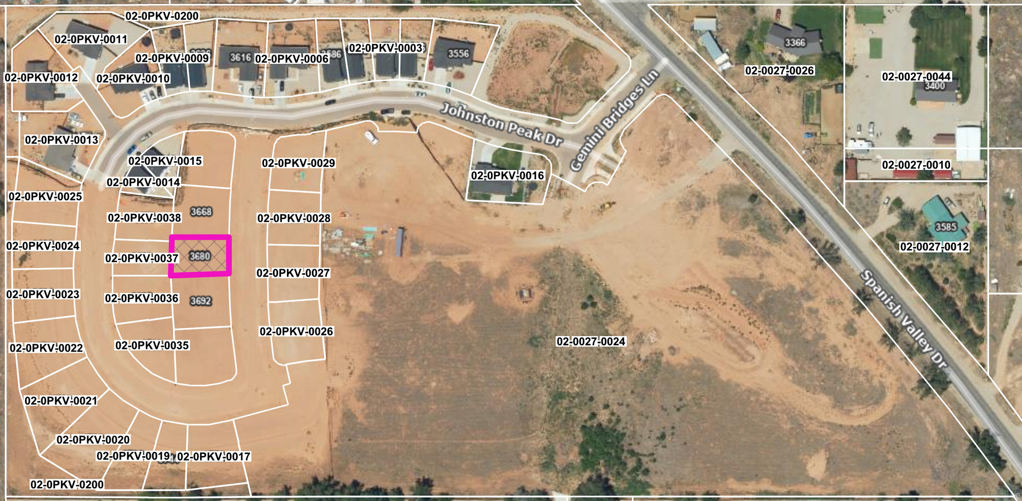 PEAK VIEW SUBDIVISION - Land