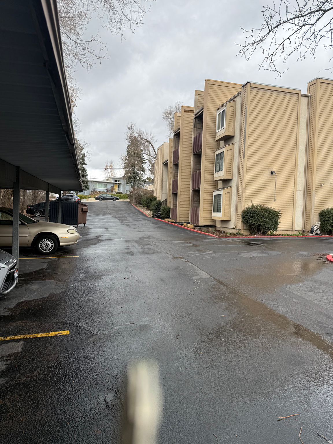 It is close to I 215 and shopping it is on the top floor  with lots of sun light, seller will not provide seller disclosure .