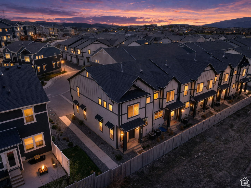 Exceptional like-new 2023 corner townhome with front-facing mountain views - $5,000 toward closing costs. Like-new (2023) corner townhome with abundant natural light and front-facing mountain views. 3 beds, 2.5 baths, oversized primary suite with double-width shower and large walk-in closet. Modern kitchen with extra-tall white cabinetry, quartz counters, large island, gas range, and black hardware. Finished/partially finished basement ideal for a family room or additional bedroom with extra storage. Two-car garage plus two exterior parking spaces. Washer/dryer hookups upstairs. Tech upgrades include Ethernet ports throughout and a WiFi-enabled garage door opener. Family-friendly community amenities: pool, clubhouse/event room, walking trails, pickleball court, and three playgrounds. Nearby wildlife area with hiking/biking trails. Minutes to Walmart and Costco; convenient access to Mountain View Corridor. Open showings via Supra daily; unavailable Tue & Wed after 6:00 PM.