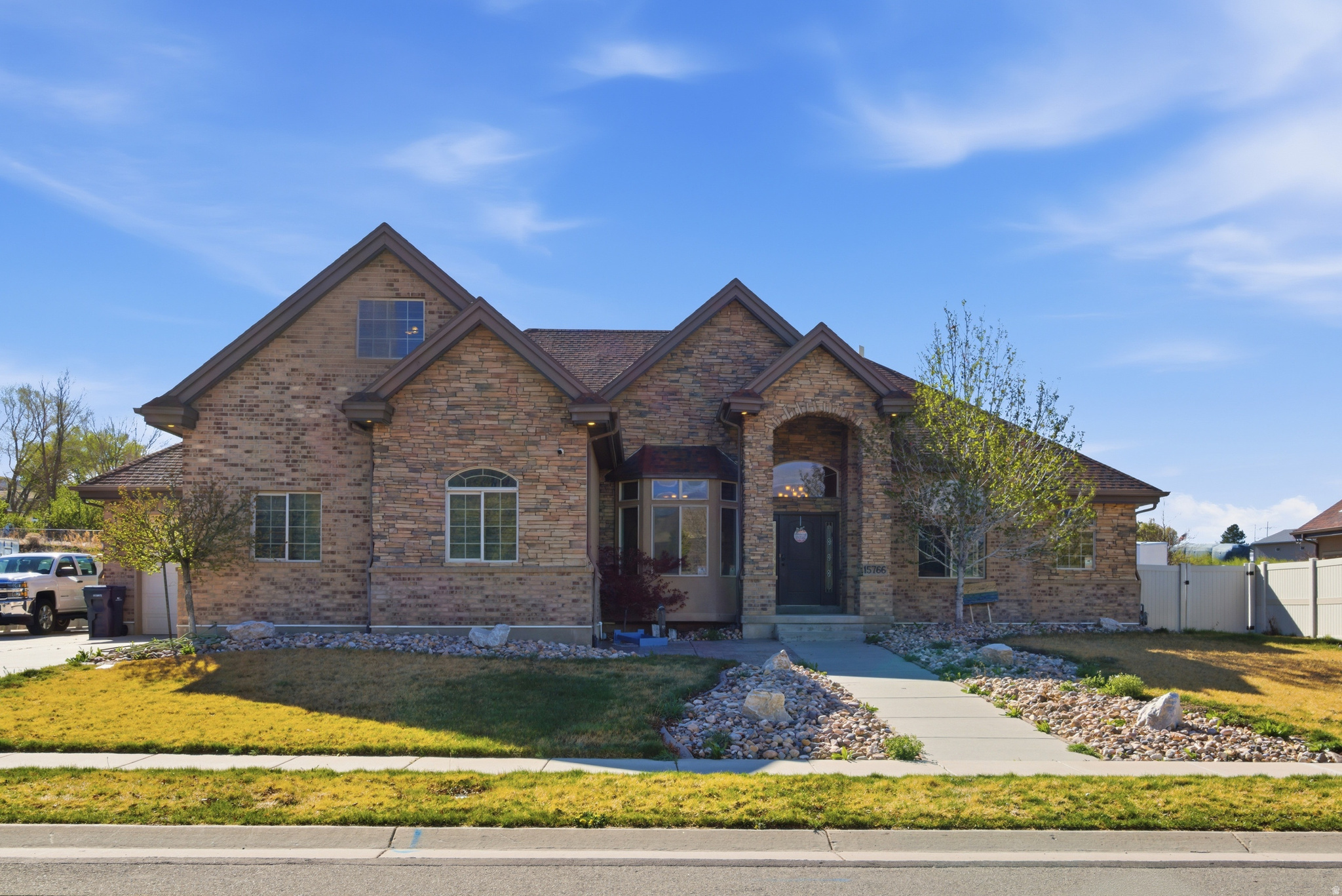 Great home for sale in Bluffdale!!  Contact Agent to schedule a showing. Refrigerators, washers & dryers are all excluded.  Square footage figures are provided as a courtesy estimate only and were obtained from County Records.  Buyer is advised to obtain an independent measurement.