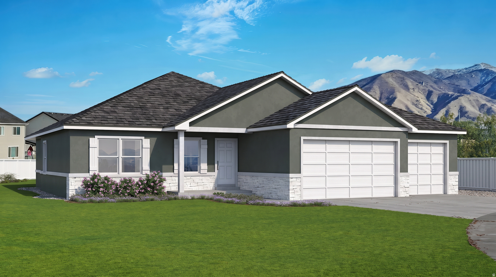 Brand new home currently under construction on a spacious corner lot directly across from the elementary school! This 3 bed, 2 bath home offers 1,582 finished sq ft with an open-concept layout, spacious kitchen, and a functional floor plan designed for modern living. The oversized 3-car garage provides plenty of room for vehicles, storage, and toys. Situated on .28 acres, this property also includes a full unfinished basement, giving you the opportunity to expand to a total of 3,204 sq ft. Great location close to schools, parks, and everyday amenities. *Builder will finish landscaping for an additional cost* Don't miss your chance to own this beautiful new construction home! ***THIS HOME IS UNDER CONSTRUCTION AND ESTIMATED TO BE MOVE-IN READY IN EARLY JULY 2026 **THE INTENT IS TO CONTRACT BEFORE THE HOME IS COMPLETE AND CLOSE AS SOON AS CERTIFICATE OF OCCUPANCY IS ISSUED ***WHITESTAR HOMES IS OFFERING $10,000.00 IN CONCESSIONS REGARDLESS OF LENDER OR $16,500.00 WITH PREFERRED LENDER WITH ANY CONTRACT BEFORE THE HOME IS COMPLETED. ***PHOTOS ARE FROM A PREVIOUSLY COMPLETED HOME OF SIMILAR DESIGN. ACTUAL COLORS, MATERIALS, FINISHES, FIXTURES, AND FEATURES MAY VARY.