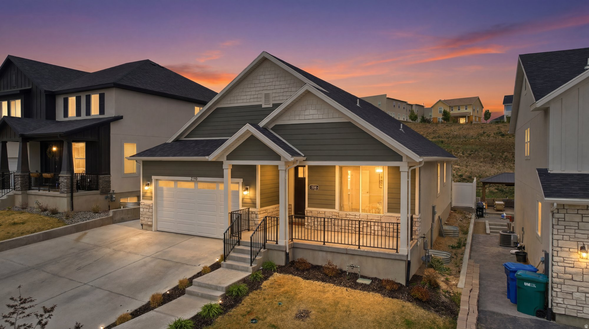 Move-in ready and thoughtfully upgraded, this West Jordan rambler offers the space, flexibility, and functionality buyers are looking for. The fully finished mother-in-law apartment is a standout feature, complete with its own kitchen, separate entrance, and private laundry, making it ideal for multi-generational living, guests, or rental income potential. Even better, all appliances are included, including both refrigerators, washers, and dryers, making this home truly turnkey from day one. The main level features a bright and open layout with comfortable living spaces designed for everyday living and entertaining. Outside, the backyard is already fully finished and low maintenance, saving you the time and expense of landscaping after move-in. The extended driveway provides extra parking and added convenience rarely found in nearby homes. Conveniently located with quick access to Mountain View Corridor and Bangerter Highway, this home combines versatility, comfort, and an unbeatable location in one complete package.