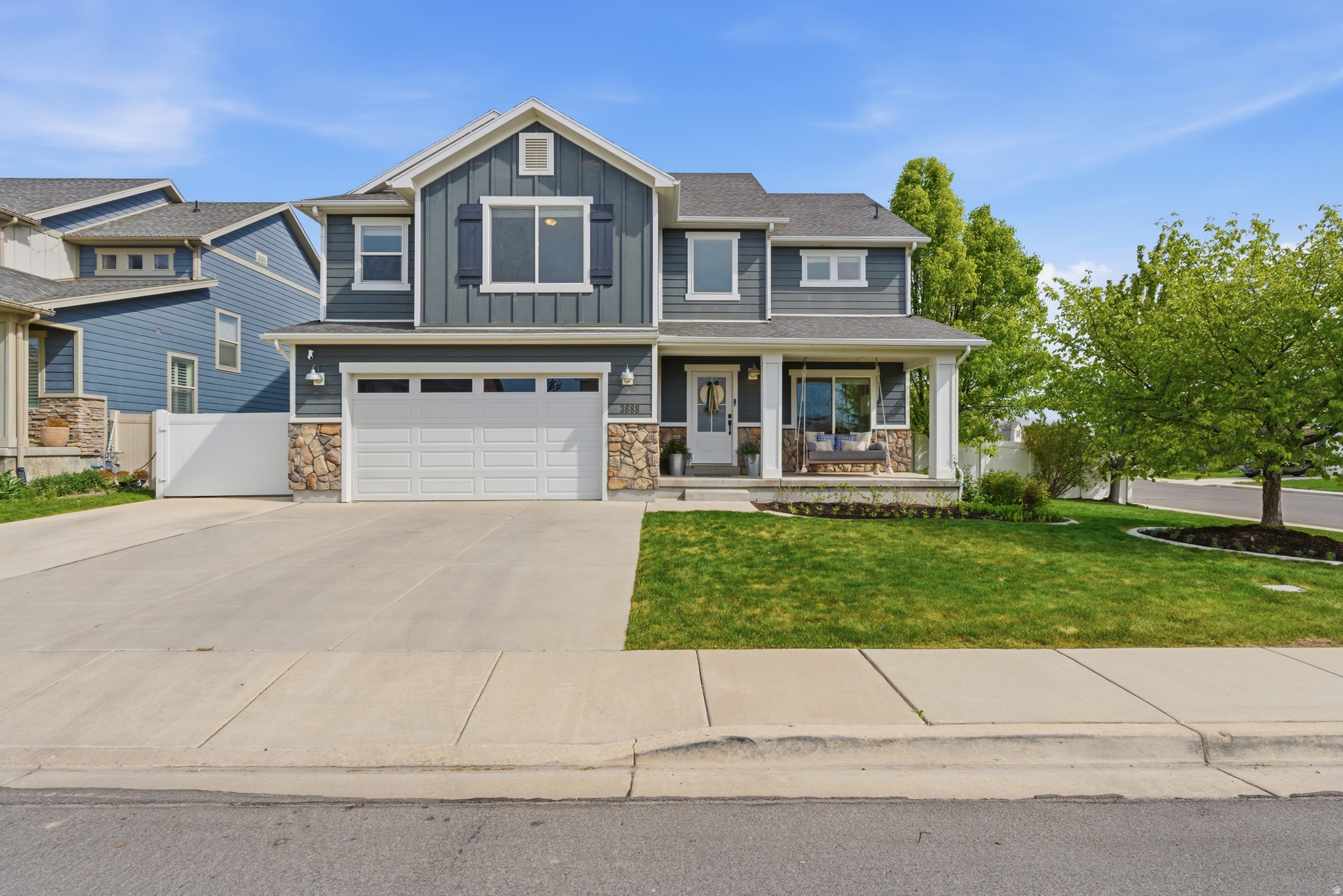 Welcome to this beautifully updated home in the sought-after Jordan Willows neighborhood of Lehi! This spacious layout checks every box with four large bedrooms all conveniently located upstairs, including a generous master suite. The main level features a large kitchen perfect for entertaining and everyday living, plus a convenient half bath for guests. Head downstairs and you will find even more space with a fun play area, an additional bedroom, and an oversized storage room that could easily be converted into yet another bedroom if you need the space. Whether you are a growing family or just love having room to spread out, this home delivers the size, updates, and layout that are hard to find. Homes like this in Jordan Willows do not last long. Come see it for yourself!