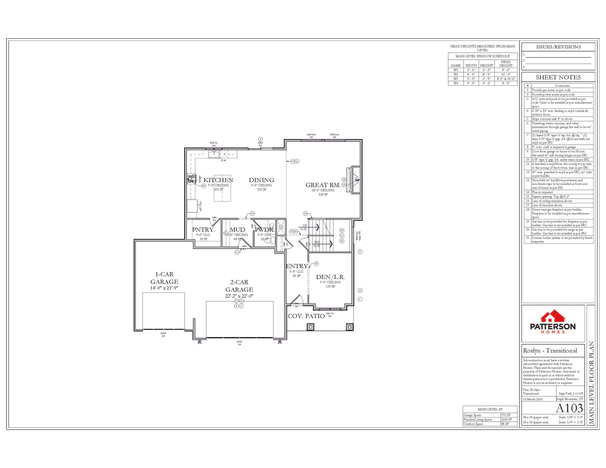 SAGE PARK - Residential