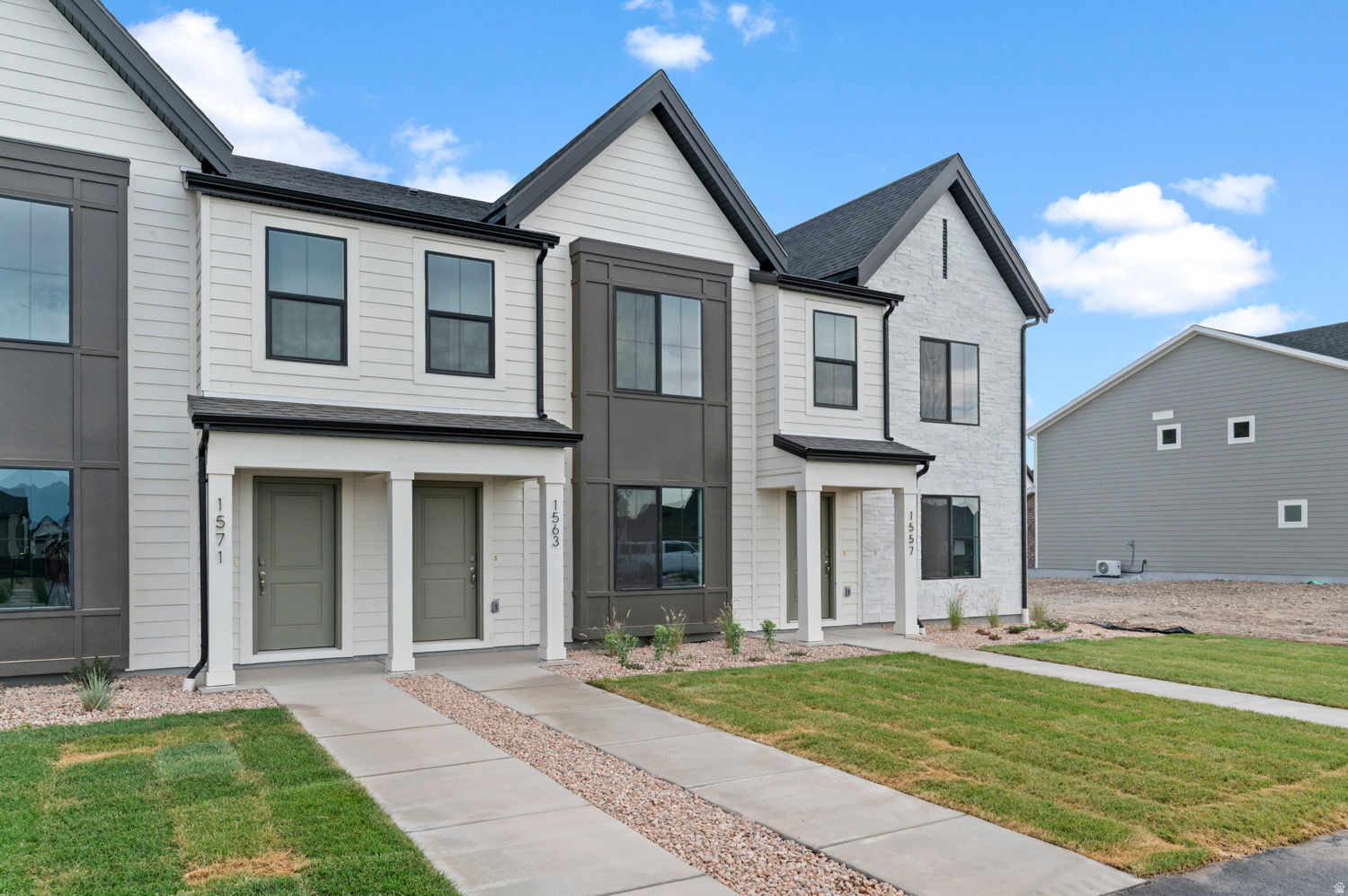 Welcome to Inverness where you have views all around! Located on the foothills in East Lehi with amazing views sits a new home community like no other. Close to schools, shopping, dining, highways and the silicon slopes you can get where you need to be quickly. Ready for closing in June this Dalton townhome is just the right price. Home includes an open layout with quartz countertops, stainless appliances, laminate flooring and so much more. Ask me about our generous home warranties, active radon mitigation system and Smart Home package which are all included in this home. $15,000 towards closing costs using our preferred lender. Actual home may differ in color/material/options. Pictures are of finished homes of the same floor plan and may contain options/upgrades/ decorations/ furnishings not available at the advertised price. No representation or warranties are made regarding school districts and assignments; conduct your own investigation regarding current/future school boundaries. Buyer to verify all information. Sales office hours are Monday, Tuesday, Thursday, Friday, and Saturday from 11:00am-6:00pm. Wednesday from 1:00pm-6:00pm.