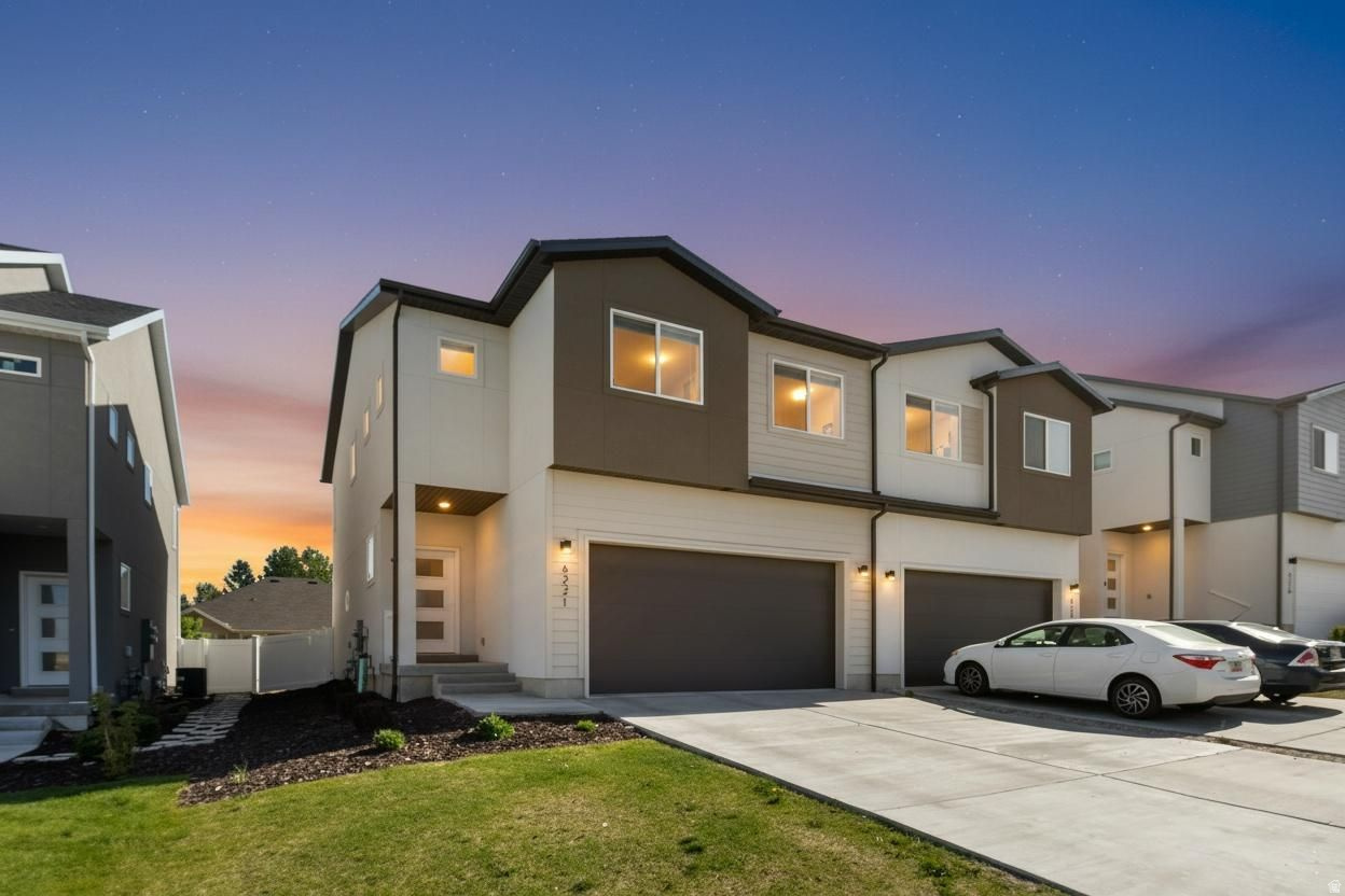 OPEN HOUSE SATURDAY 5/16 from 10am-1pm. Must see this rarely available Twin Home in a great community. The main level features an open concept living space, half bath, and a large kitchen with access to the fully fenced backyard. Upstairs you will find the primary bedroom featuring an ensuite bathroom with walk in closet, as well as 2 additional bedrooms and an additional full bathroom. The basement is ready to be finished to suite your needs, it is stubbed for a bathroom, and could fit 2 additional bedrooms or a large living space. All information deemed reliable, buyer and buyers agent to verify all.