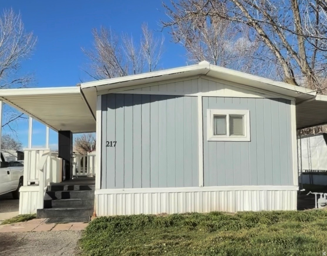 Welcome to Evergreen Village! This charming mobile home offers 2 bedrooms, 2 bathrooms, and 576 sq ft of comfortable living space. Thoughtfully designed with an efficient layout, this home provides a cozy and low-maintenance lifestyle perfect for downsizing, first-time buyers, or investment opportunities. Located in the desirable Evergreen Village community, residents enjoy convenient access to shopping, dining, parks, and local amenities. Community amenities include a swimming pool, park, and playground, offering fun and recreation close to home. Affordable living in a well-established community with plenty of potential to make it your own!