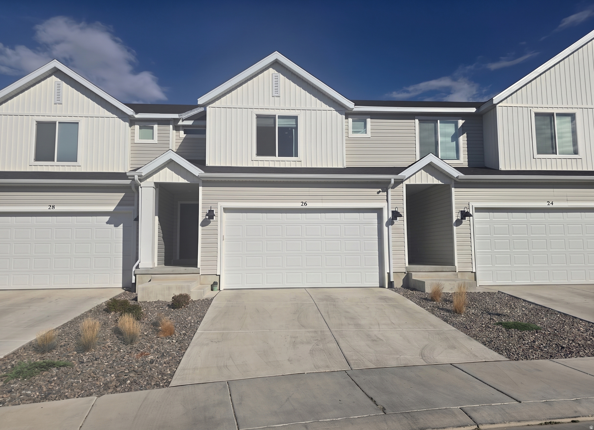 LIKE NEW! 100% move in ready, all appliances included! Enjoy this cute town home with large open kitchen/family area, enclosed patio, large bedrooms with primary suite and his & hers closets. EV charger included and ready to use! Includes washer, dryer, kitchen fridge, water softener, water filtration system, and more!!
