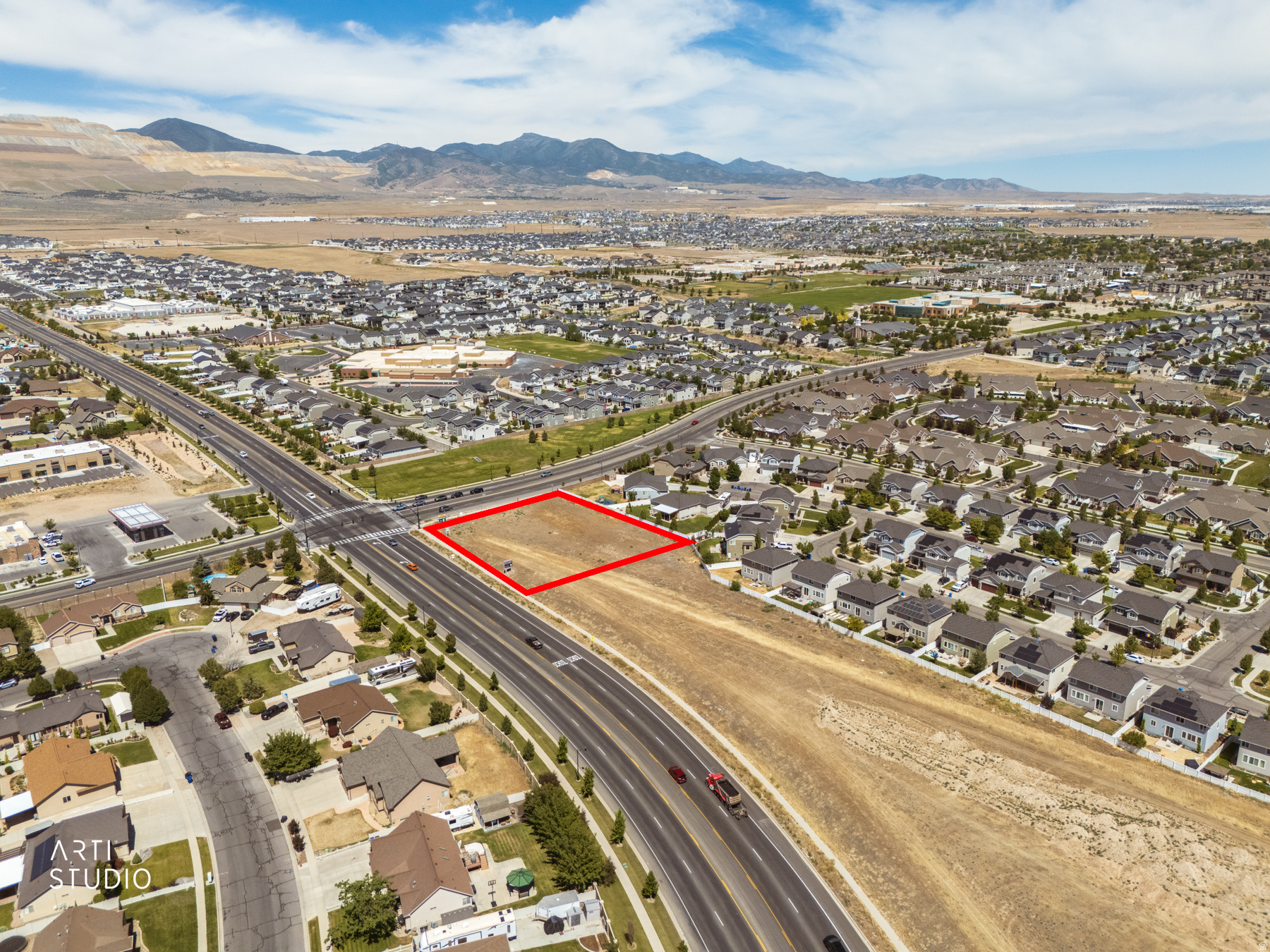 Exceptional opportunity to lease a highly visible 1.07-acre commercial corner lot zoned C-2, offering a wide range of potential commercial uses. Situated in one of Herriman's fastest-growing areas, this property is surrounded by significant residential development, with numerous new homes currently under construction and thousands of future residents expected to drive continued growth. The corner location provides excellent visibility, accessibility, and exposure, making it an ideal site for retail, restaurant, medical, professional office, automotive services, or other neighborhood commercial uses permitted under C-2 zoning. The owner is offering the property for ground lease, providing tenants with the opportunity to establish a long-term presence in a rapidly expanding market. This is an excellent opportunity to secure a strategic location before the surrounding area is fully developed.