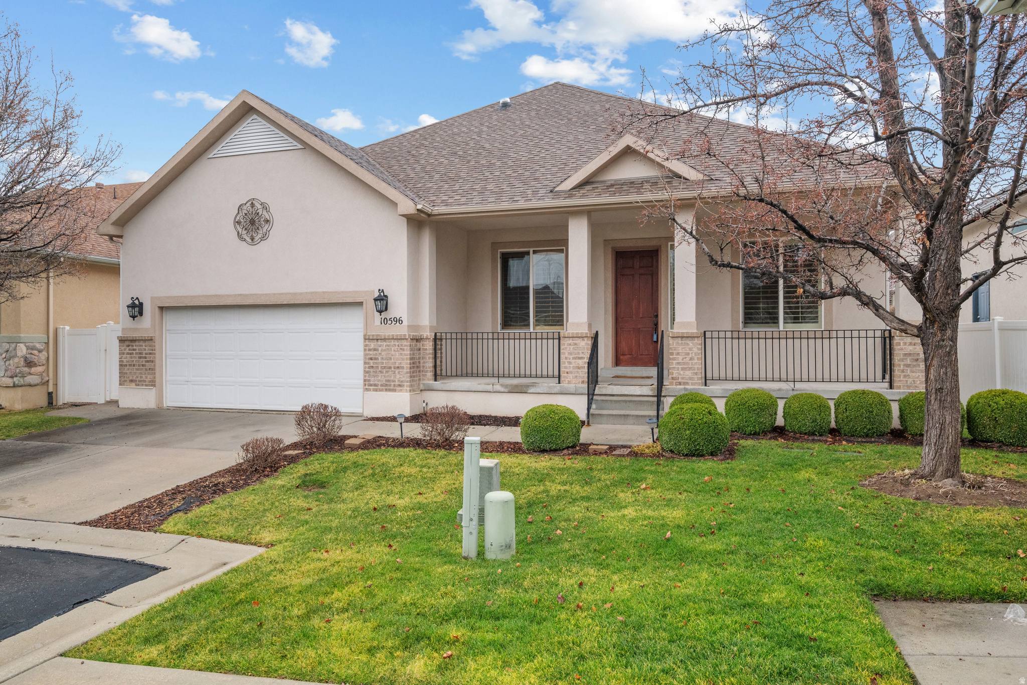 PRICED TO SELL! MOTIVATED SELLER! Discover flexible living and investment potential in this beautifully updated former model home within a gated South Jordan community. Featuring brand-new carpet, fresh paint, new appliances, 5 spacious bedrooms, and 3 full bathrooms, this home is move-in ready and filled with thoughtful upgrades. The main level offers comfortable single-level living, while the fully finished basement includes a separate entrance and ADU, creating excellent potential for rental income or additional living space. The spacious primary suite features a double vanity and generous walk-in closet, and ample storage is available throughout the home. Conveniently located near shopping, dining, parks, schools, and freeway access, this property combines space and versatility in a well-maintained community. Whether you are searching for a primary residence or a property with added income potential, this home offers options that are difficult to find. Buyer is advised to independently verify the ADU's permitted status, zoning, rental eligibility, and all information relevant to the buyer's intended use. Square footage figures are provided as a courtesy estimate only and were obtained from county records. Buyer is advised to obtain an independent measurement.