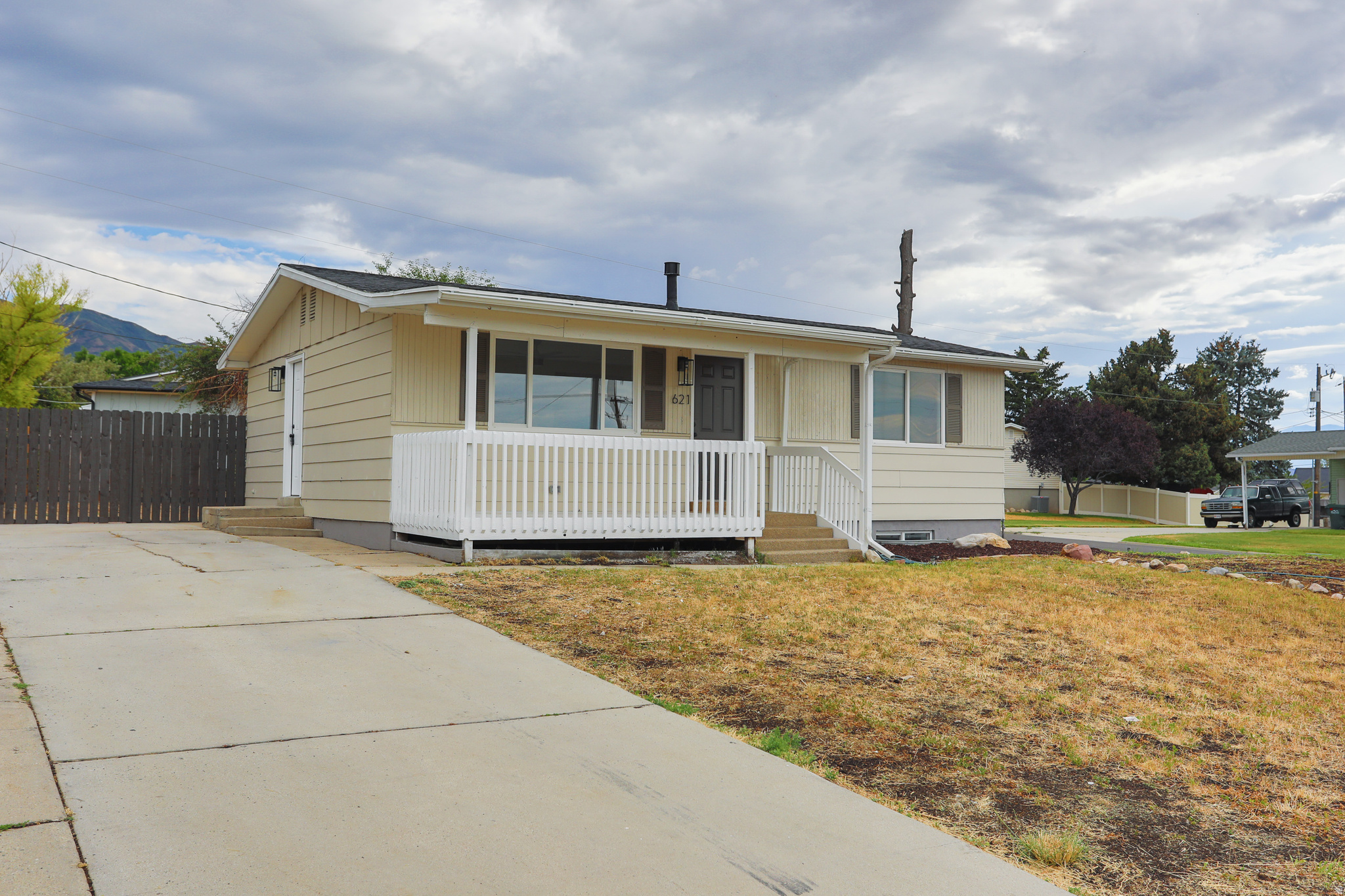 Beautifully updated Tooele home in a desirable location! Enjoy a quiet corner-lot setting close to schools and parks. This move-in-ready home features a sharp exterior paint scheme plus major 2022 updates including a new roof, windows, and AC unit. Inside, you'll find standout LVP flooring, new carpet, fresh paint, and new stainless-steel appliances. The open, spacious layout feels bright and welcoming. Step outside to a fully fenced backyard complete with a storage shed-perfect for outdoor living and extra storage. Super clean and ready for you to call home. Schedule your showing today!