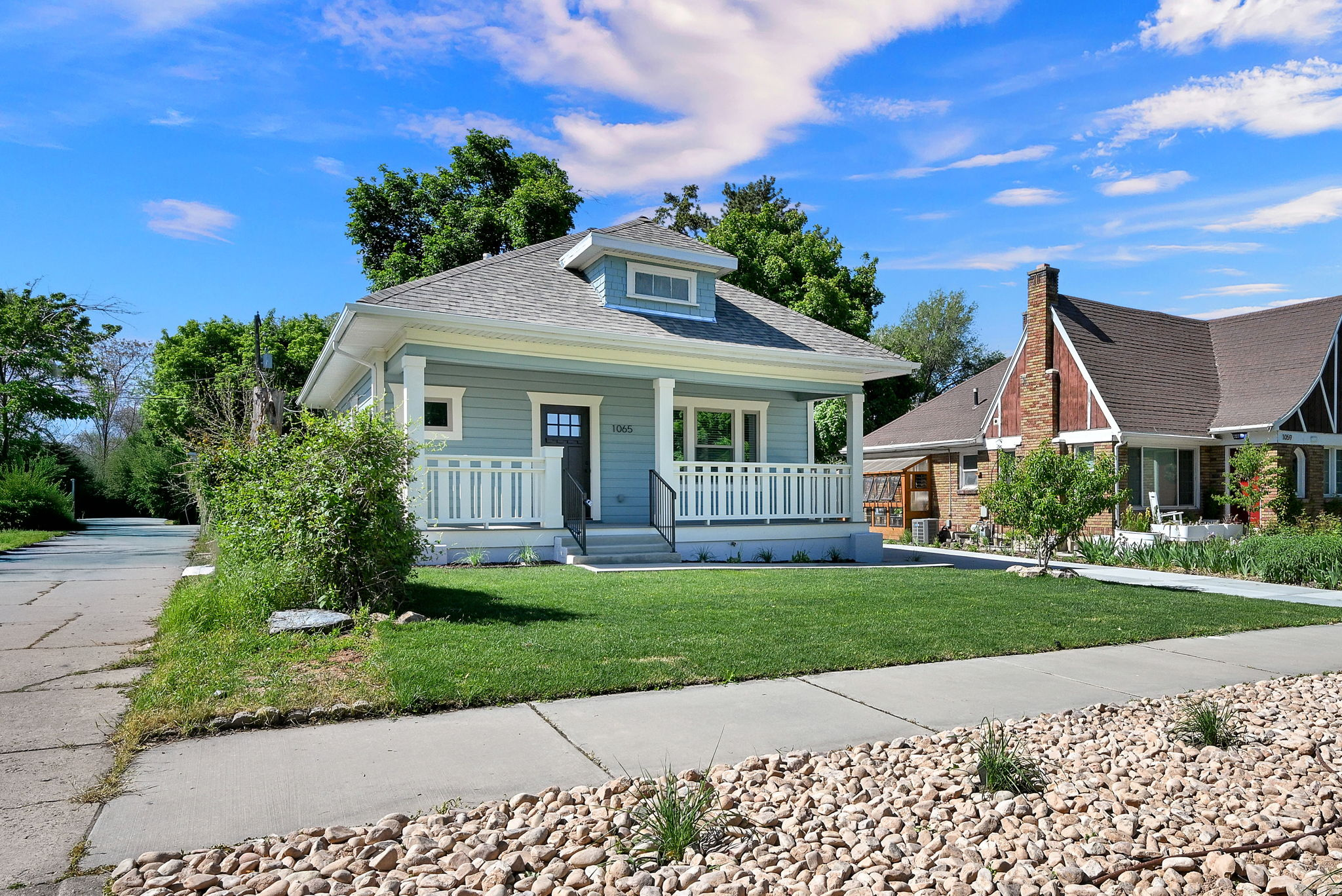 **OPEN HOUSE SAT. (5/23) 10 AM-12 PM** All the charm of the classic East Bench home with the peace of mind of complete modern updates! Inviting wraparound porch, beautifully updated throughout, and brand new appliances. Perfect blend of character, comfort, and peace of mind you do not want to miss. The buyer must purchase the home to live there and meet the Own in Ogden income cap and criteria attached to the listing. Please submit the Own in Ogden application with the offer. Income-qualified, sworn Ogden City Police Officers and Ogden City Fire Fighters can receive up to $20,000 when buying their primary residence in Ogden. Other income-qualified Ogden City employees and new hires who reside outside Ogden City boundaries or who rent within Ogden City can receive up to $15,000 to buy a home as their primary residence in Ogden. $15,000 is also available to full-time, state-certified K-12 classroom teachers or administrators in schools that serve Ogden City students. Income cap per household size. Maximum Gross Income for 1 person: $67,500, 2 people: $77,150, 3 people: $86,800, 4 people: $96,400. The Own in Ogden and Home Sweet Ogden applications must be part of the contract. The funds from Own in Ogden are available and have been set aside for this home. They can be used with FHA, VA, and Conventional financing. The seller can not sell to a cash buyer. Qualifying for Own in Ogden is REQUIRED and cannot close before July 1st.