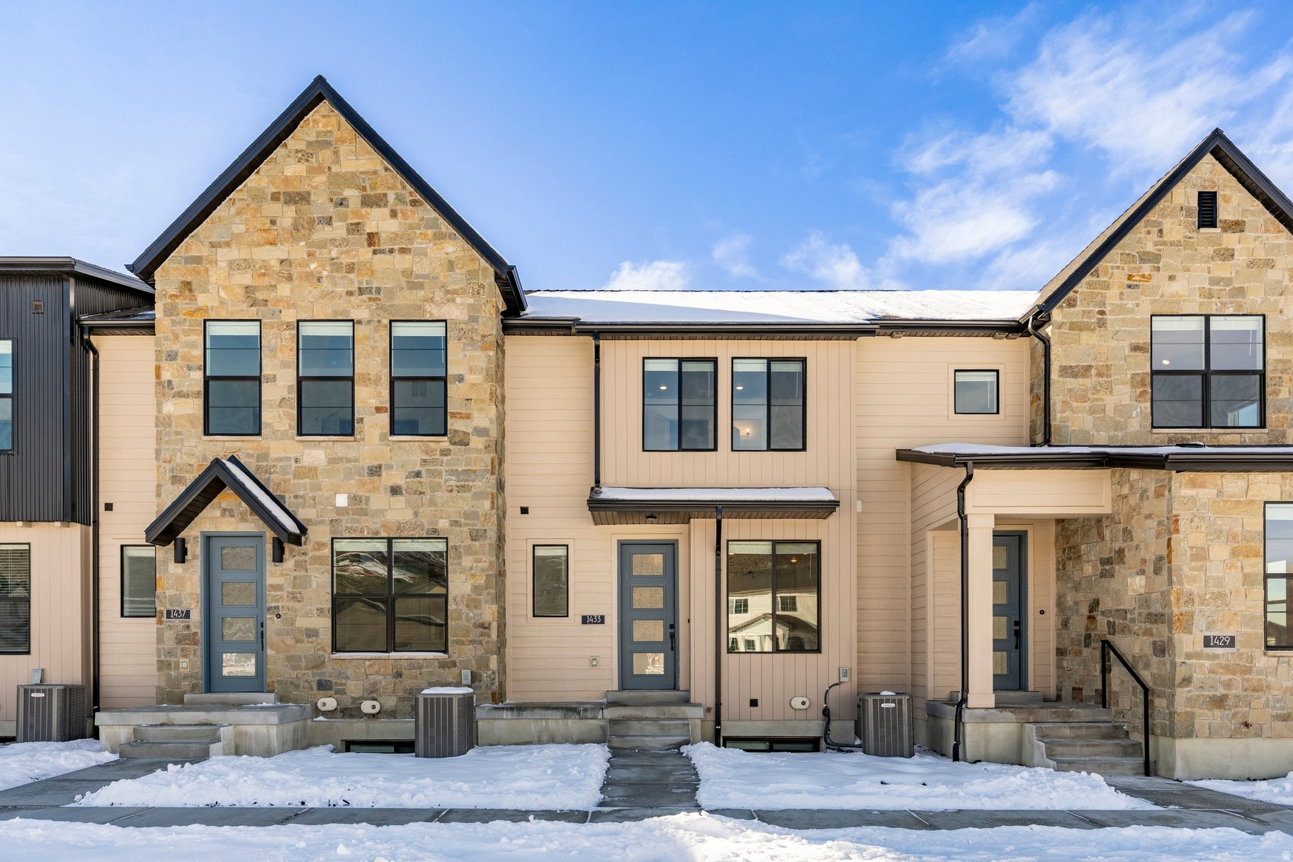 Welcome to Stewart Ranch. Located in picturesque Francis, Utah, Stewart Ranch is one of Kamas Valley's newest developments. This community offers a quiet and serene lifestyle while remaining conveniently located just 20 minutes from Park City, 15 minutes to Heber, and known as the "gateway to the Uintas." Uninterrupted views, year-round recreation opportunities, and close proximity to nearby amenities are just a few of the perks of living in the area. Future amenities are already underway, including a park and walking paths to explore.Featuring a mix of elegant single-family homes and stylish townhomes, Stewart Ranches offers something for every lifestyle. Ivory Homes is currently offering three spacious townhome floor plans, each showcasing oversized windows, quartz countertops, stainless steel appliances, and two-car garages. Enjoy a low HOA fee that includes full landscape management and access to a community playground-perfect for families and neighbors to gather. Come experience the highly recognized building quality of Ivory Homes and make the dream of living this scenic and tranquil lifestyle a reality at Stewart Ranch.