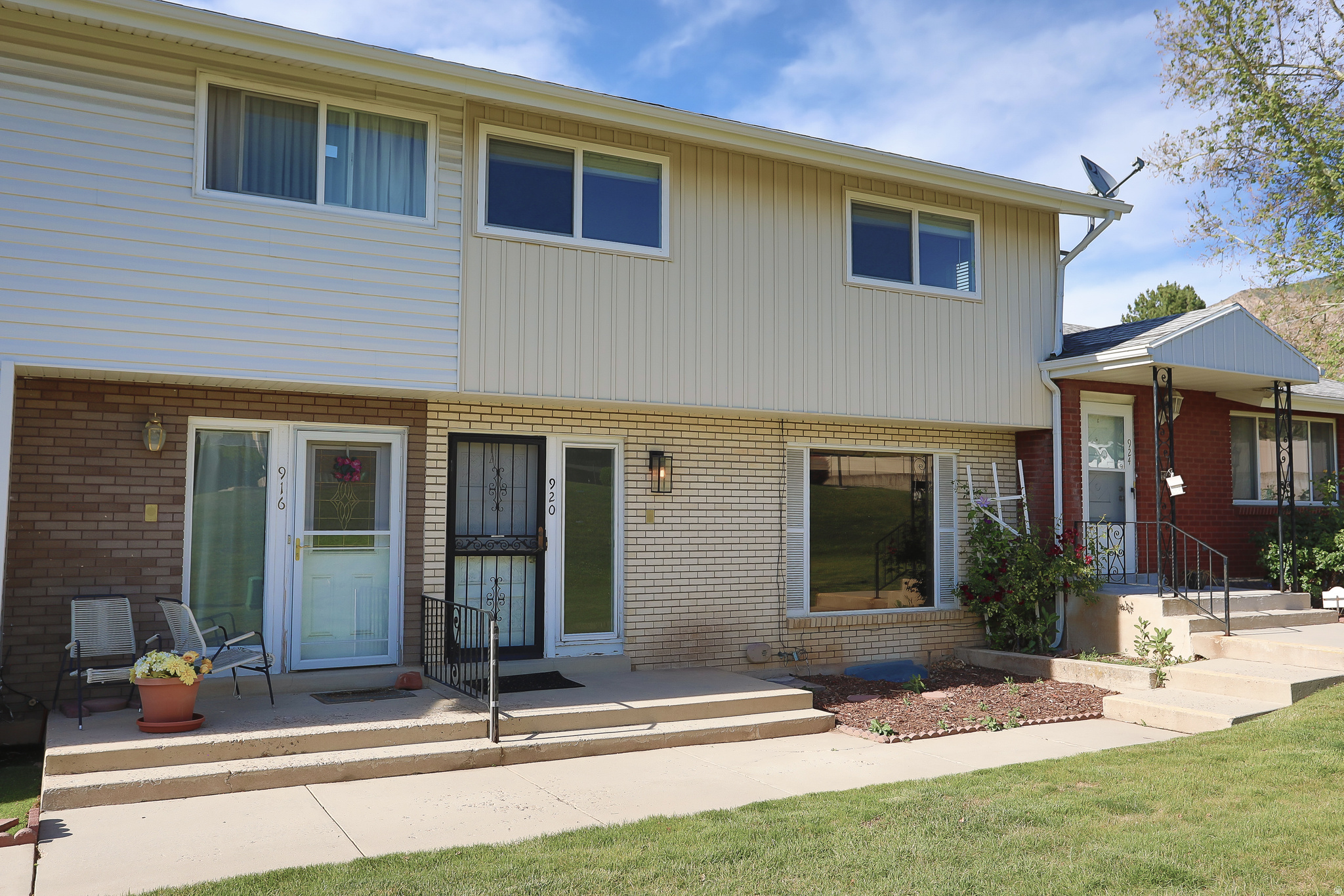Beautifully updated South Ogden townhouse featuring a bright, inviting kitchen with crisp white cabinetry, stylish tile backsplash, and sleek stainless steel appliances-perfect for everyday living and entertaining. The spacious master suite offers a private retreat with a walk-in closet, oversized vanity, and a beautifully designed walk-in shower. With three well-appointed bedrooms, 2.5 bathrooms, and a fully finished basement complete with a versatile bonus room, there's plenty of room to live, work, and relax. Enjoy the convenience of a two-car carport and low-maintenance living in a desirable location close to shopping, dining, and outdoor recreation-this home truly has it all!