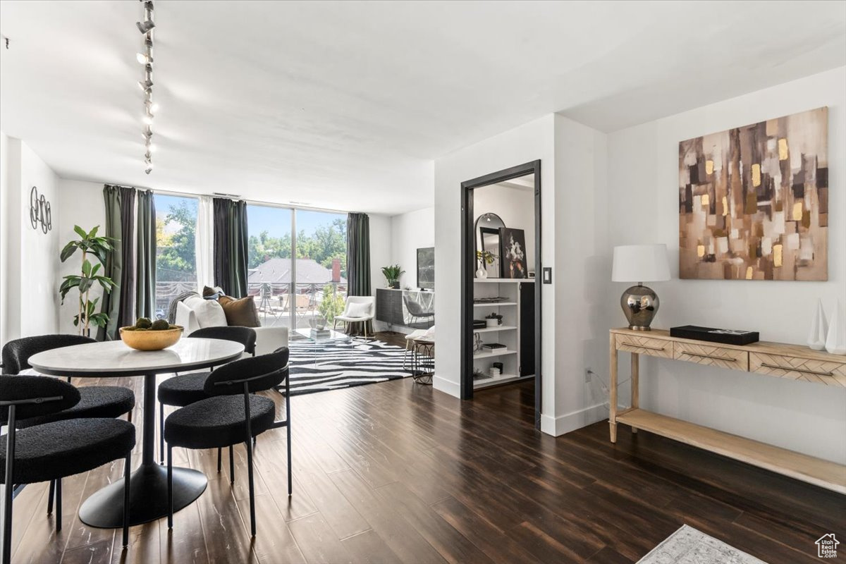 With east facing floor-to ceiling windows, double ovens, all new luxurious vinyl plank flooring, kitchen sink, paint, and stove top, this Historic Bonneville Tower home feels like a retreat in the center of the city. Walk to downtown or the University of Utah and take in the energy and vitality of the neighborhood. For those days when sanctuary calls, the 4th floor seclusion and security with a majestic view of the mountains will satisfy. This is Salt Lake City's first high-rise residential building and the historic charm lives today. Google Fiber is ready to be activated for work from home. Because units share walls, ceilings and floors, the unit is extremely efficient (owner pays an average of only $50/month for electricity. Water, sewer, gas, and insurance are included in HOA.)