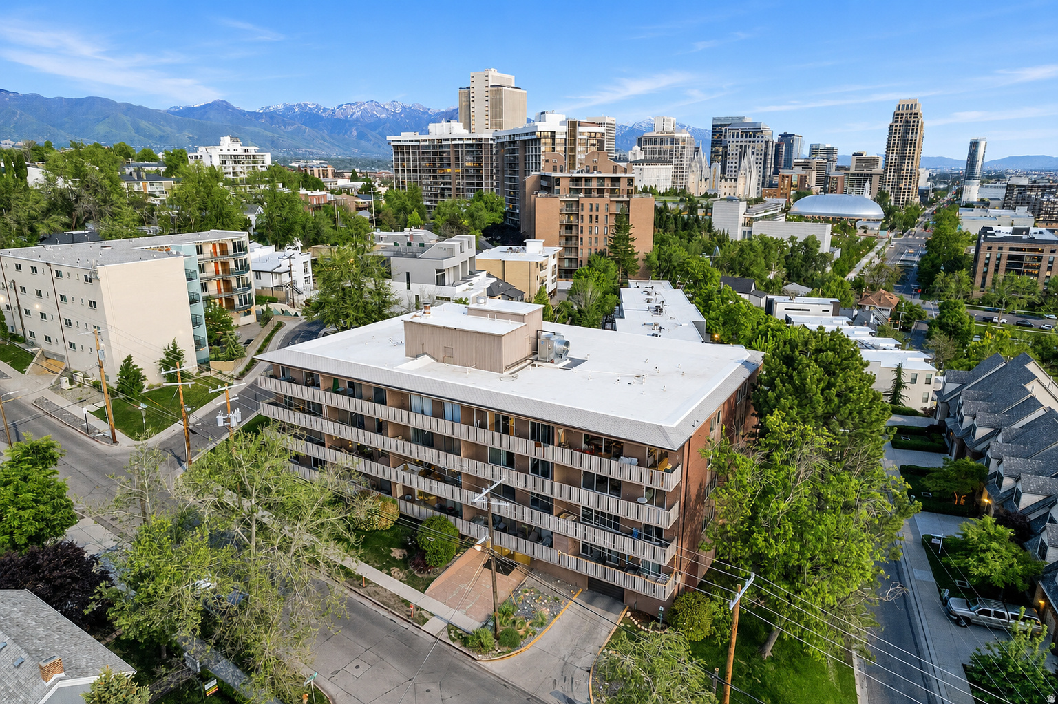 Million dollar views looking over the city from this top corner condo in the cool Capitol Hill Condos Building. Steps from the capitol and just a few blocks from all that Marmalade has to offer. The condo has been tastefully updated with a gourmet kitchen including stainless appliances and granite counter tops, beautiful cork flooring throughout, and so much natural light that your plants will thank you. The owner would love to sell this unit furnished. Ask Jodie for more details.
